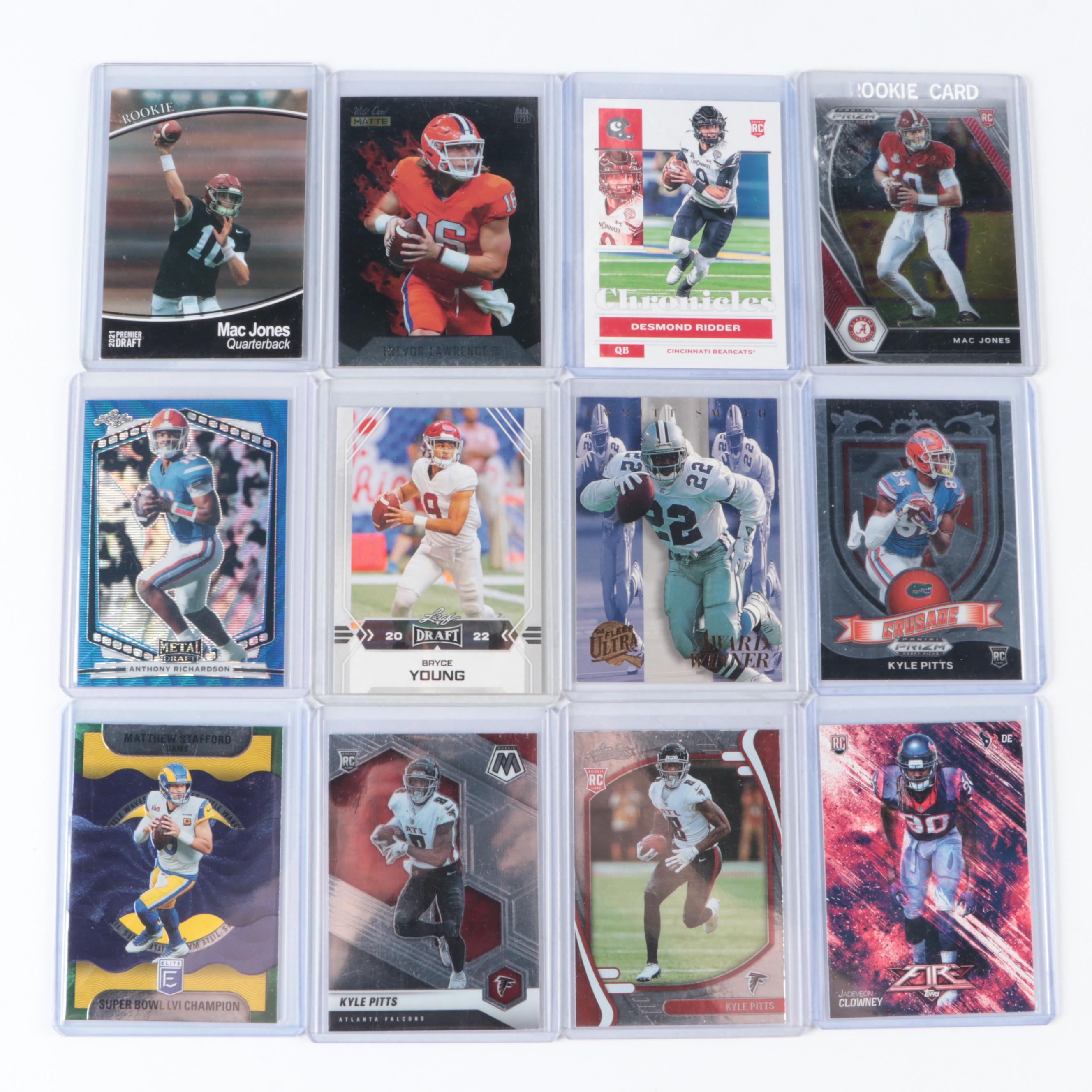 Donruss Optic with Other Football Cards, Justin Fields and More, 1990s–2020s
