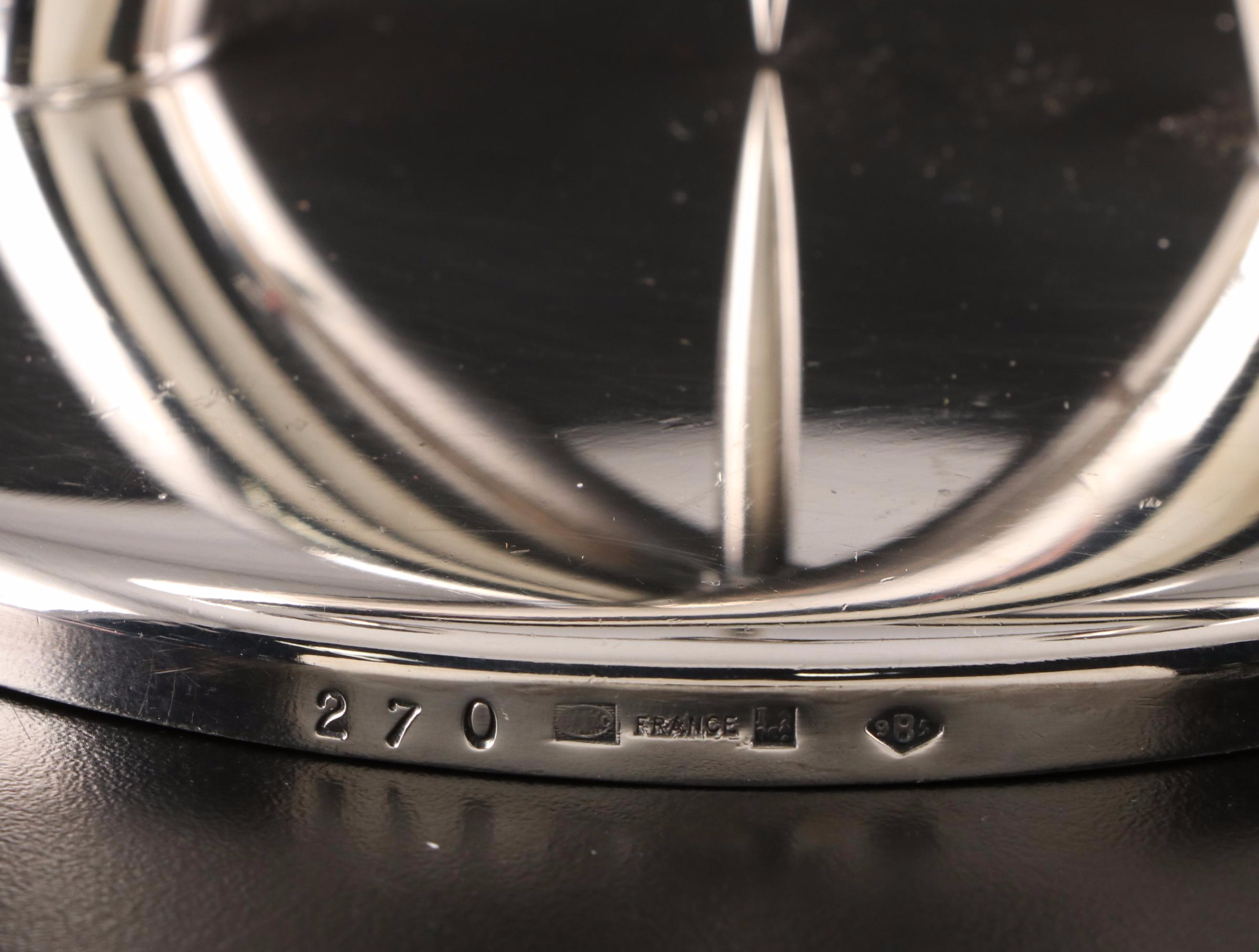 Gio Ponti for Christofle "Fleche" Silver Plate Branch Candelabra