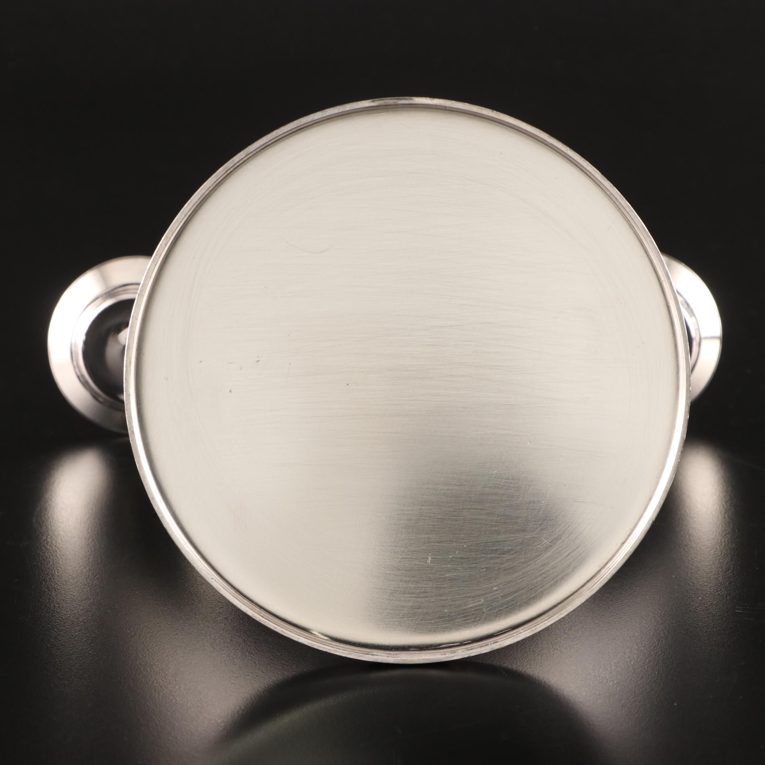 Gio Ponti for Christofle "Fleche" Silver Plate Branch Candelabra