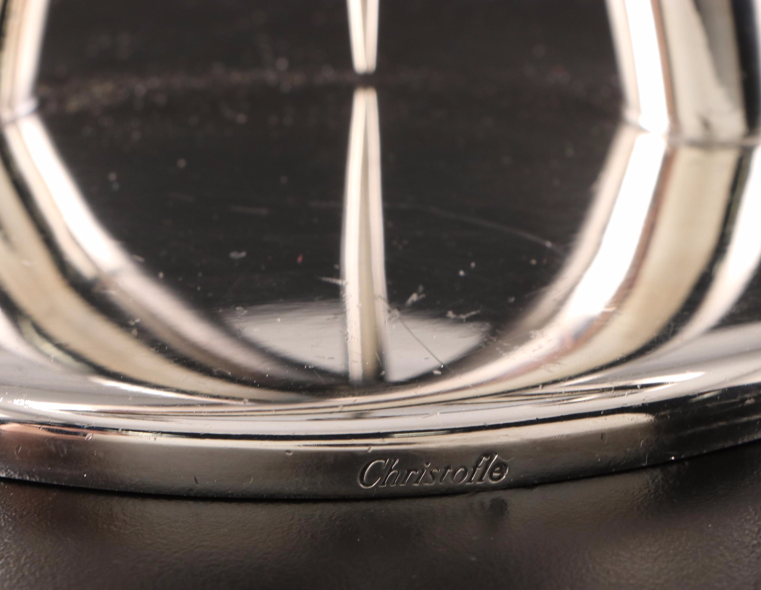 Gio Ponti for Christofle "Fleche" Silver Plate Branch Candelabra