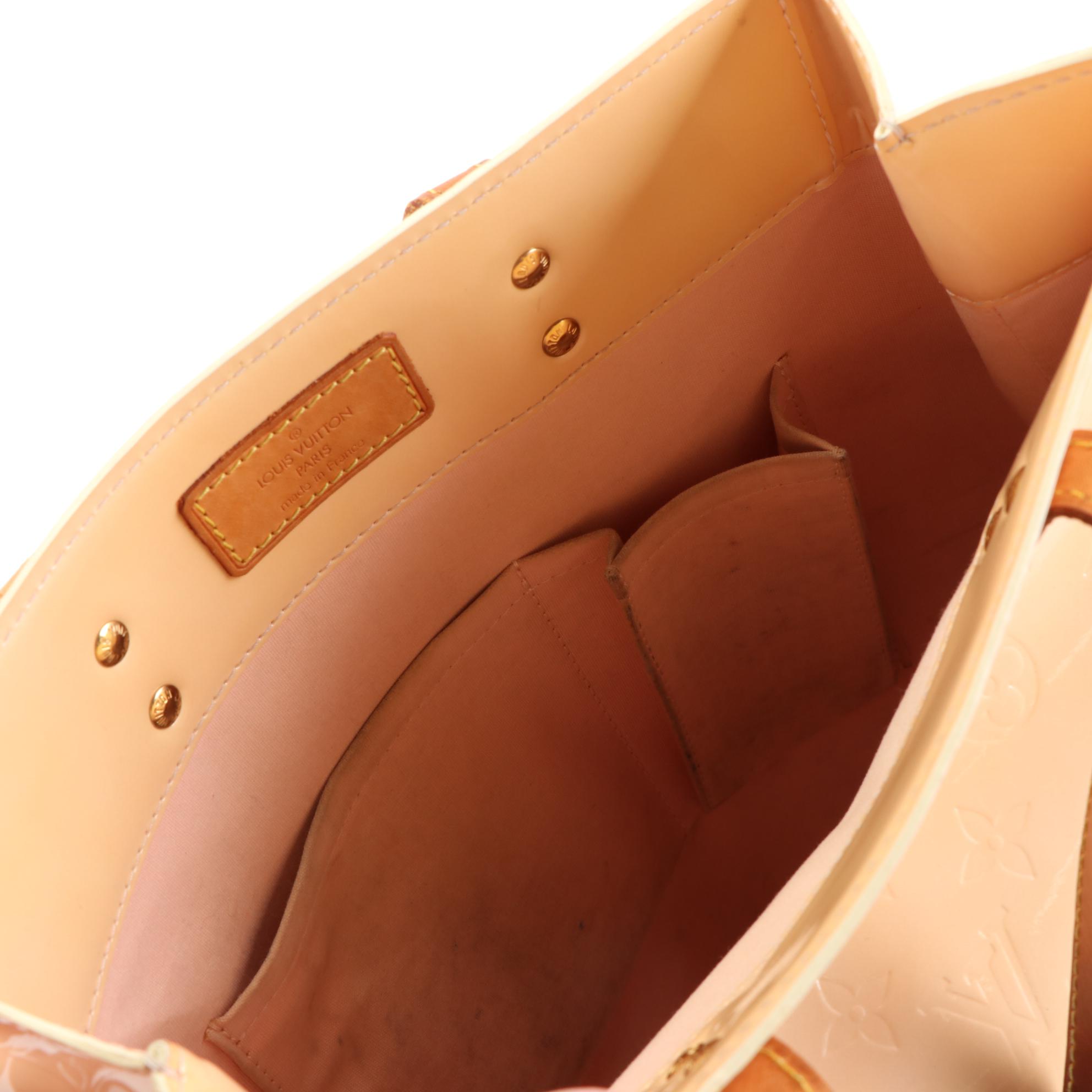 Louis Vuitton Reade MM Bag in Monogram Vernis