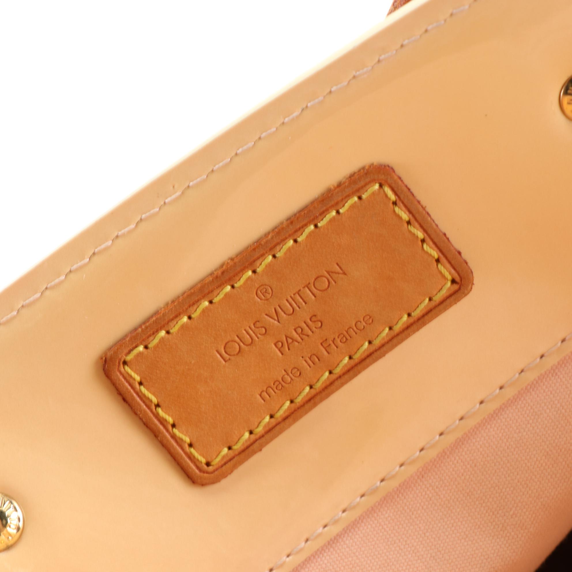 Louis Vuitton Reade MM Bag in Monogram Vernis