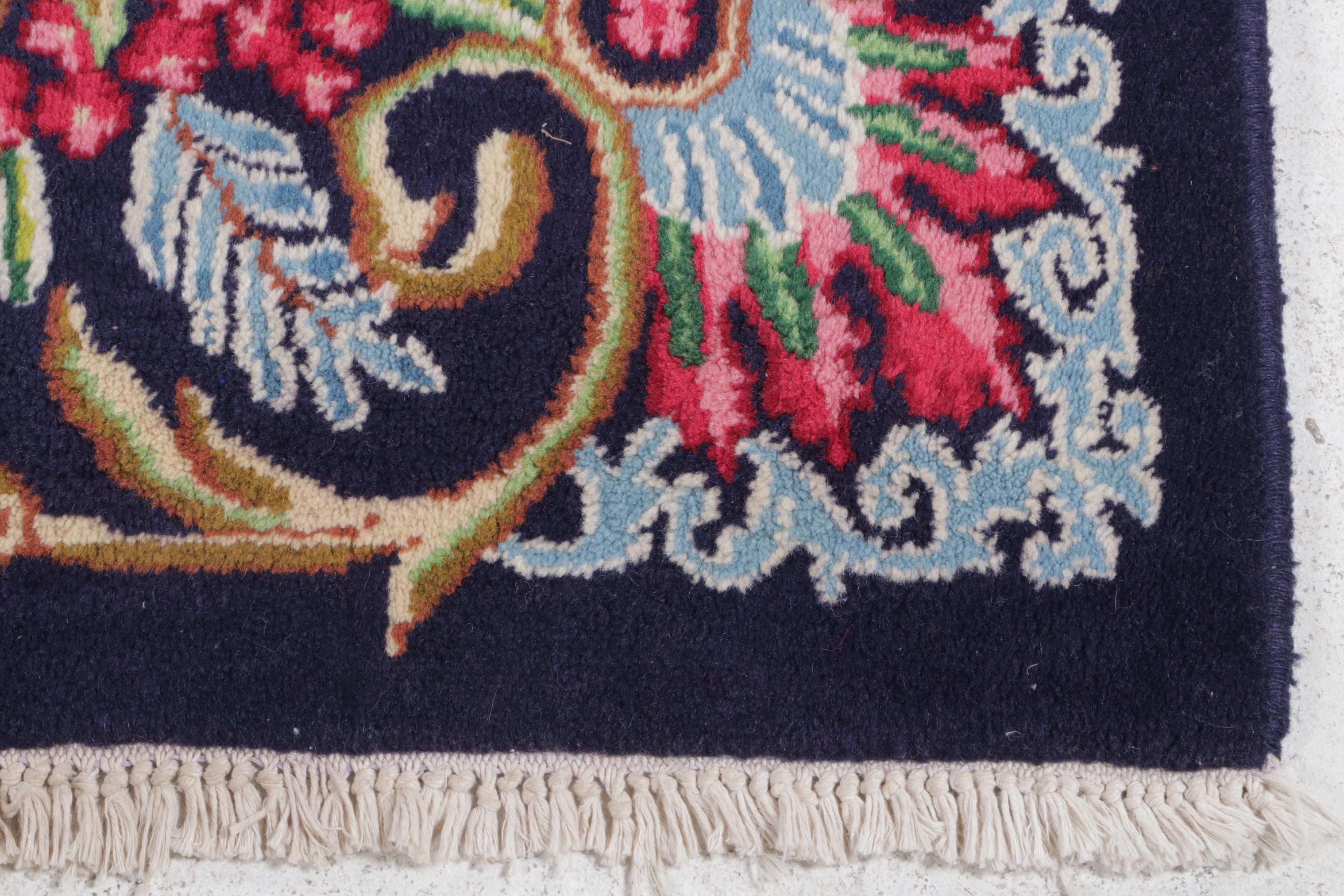 10'1 x 13'6 Hand-Knotted Persian Kerman Room Sized Rug