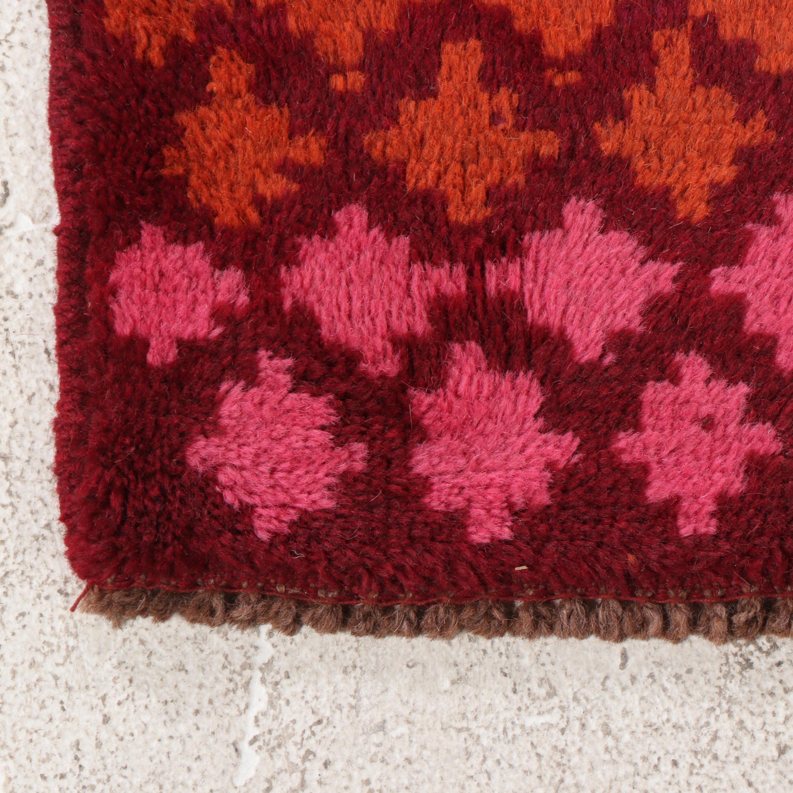 5'10 x 8'8 Hand-Knotted Indo-Persian Gabbeh Area Rug