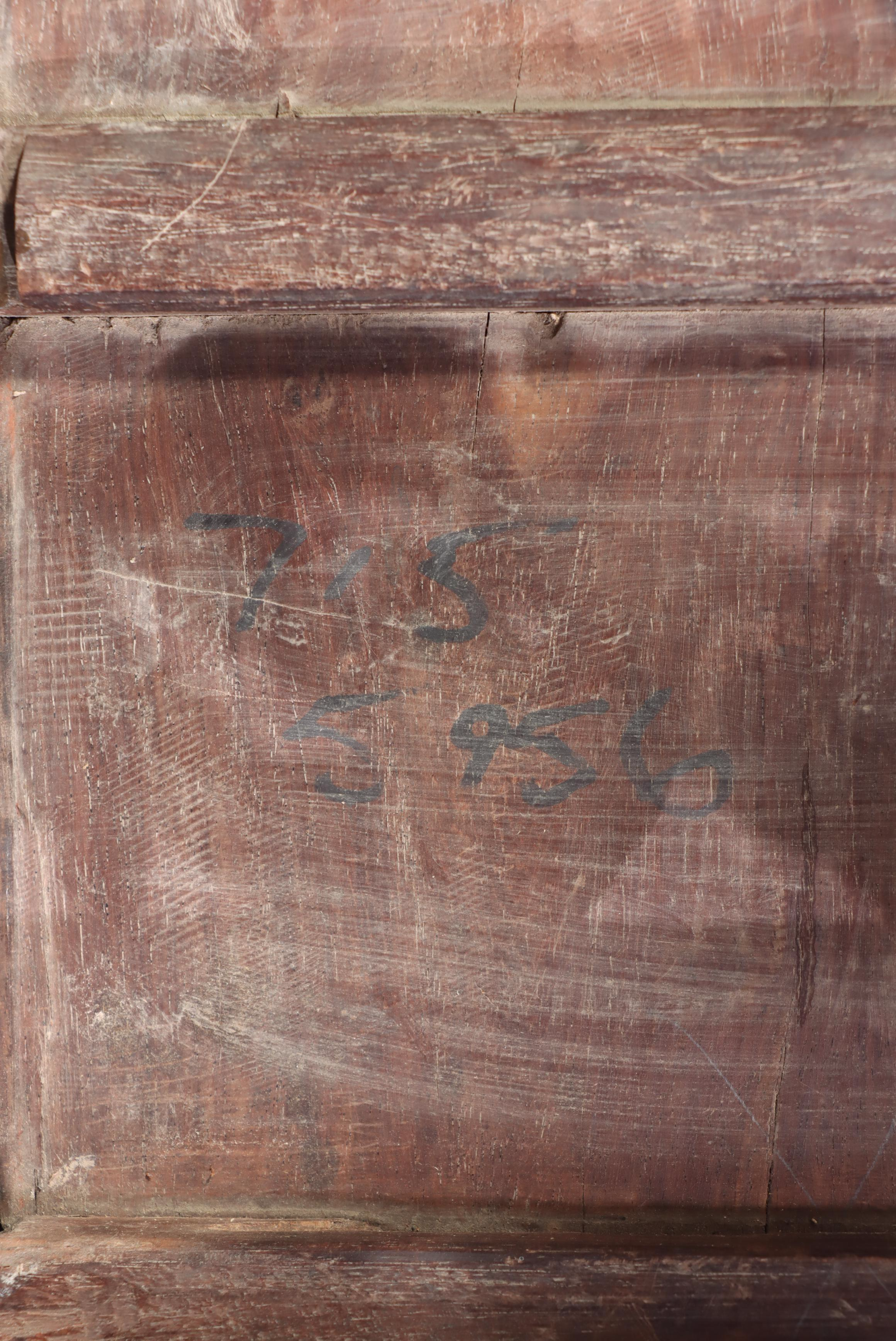 Chinese Carved Hardwood Side Table
