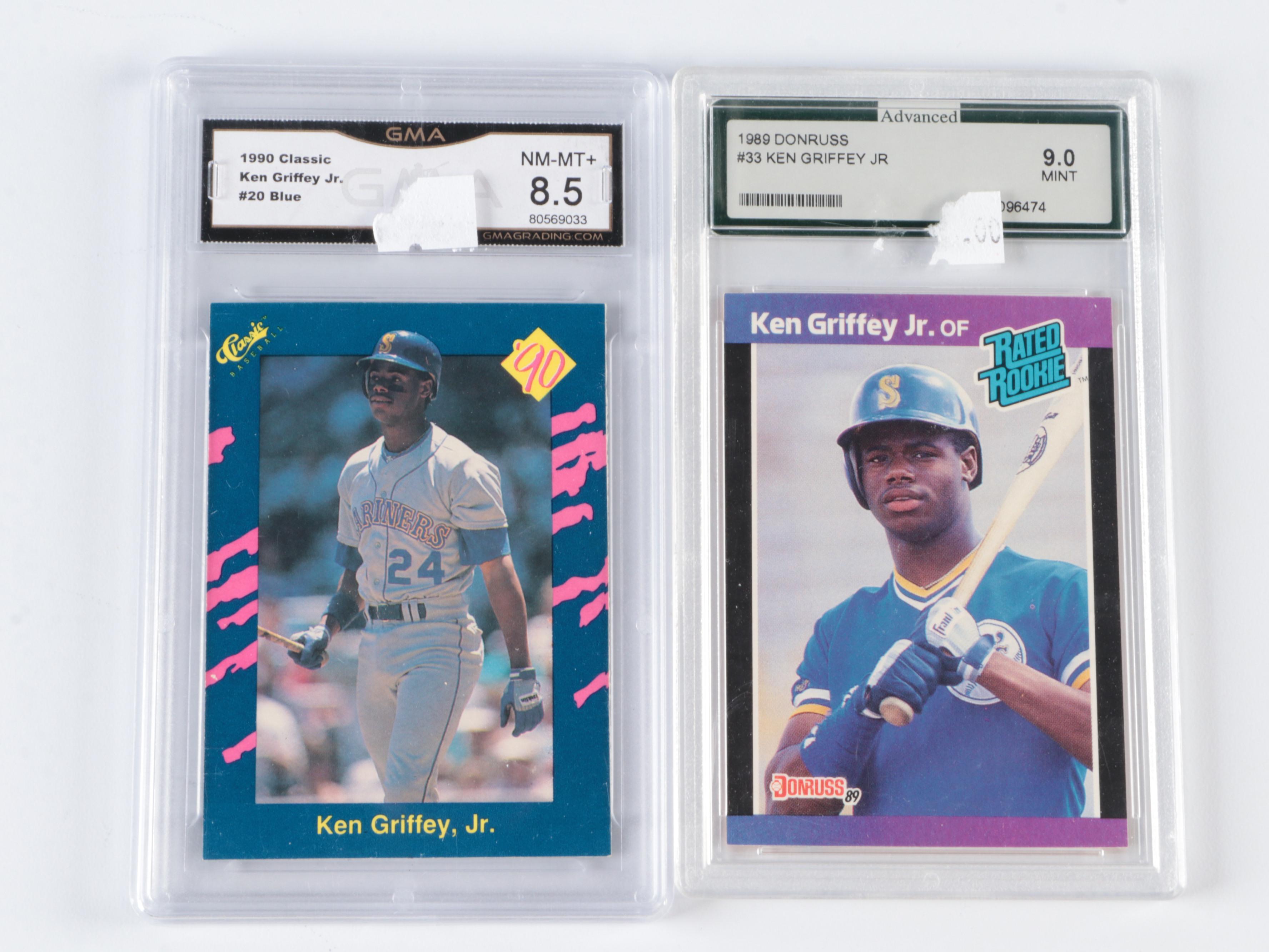 Topps Chrome with Other Baseball Cards, Ken Griffey Jr. and More, 1980s–2020s