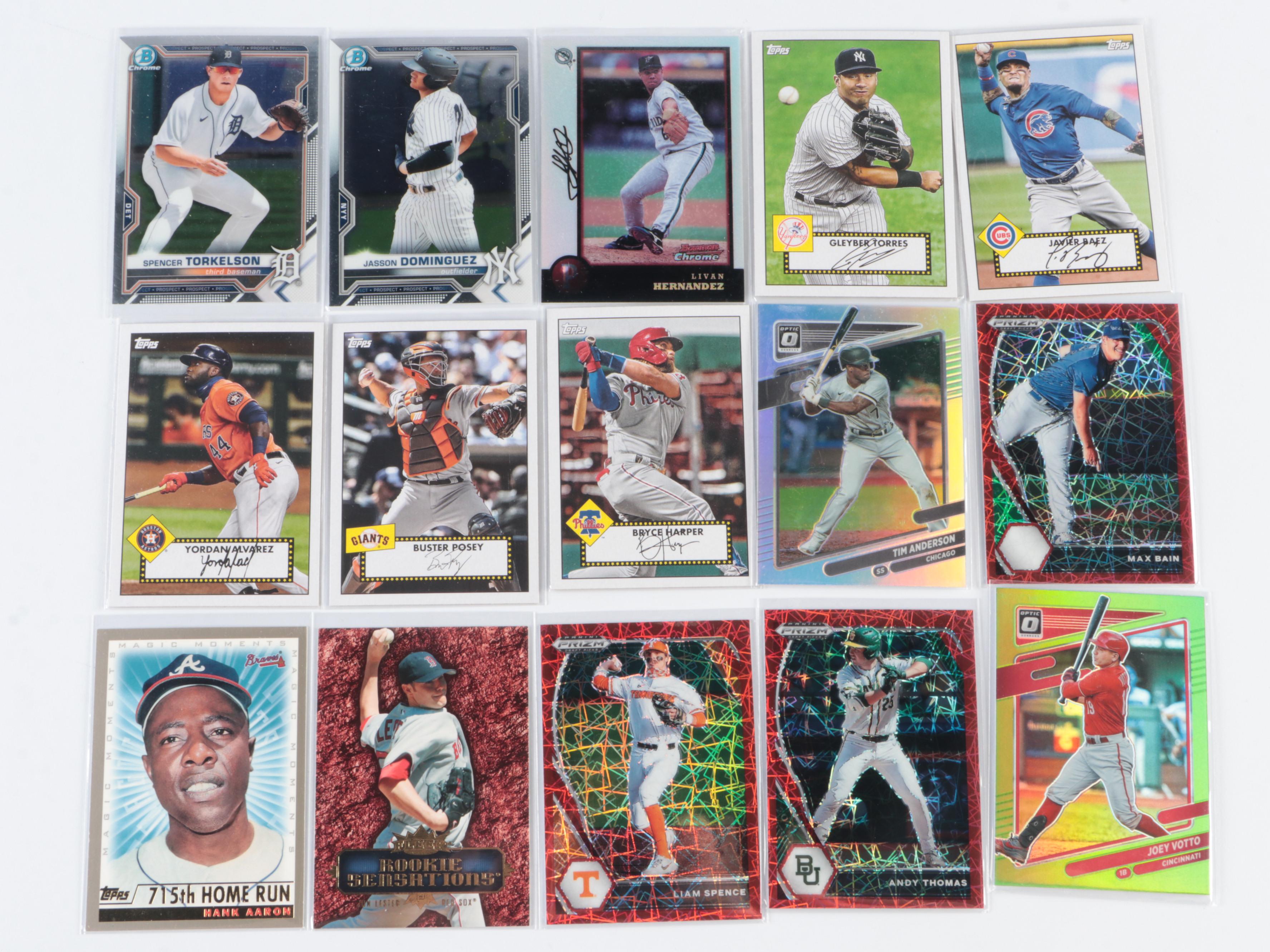 Topps Chrome with Other Baseball Cards, Ken Griffey Jr. and More, 1980s–2020s