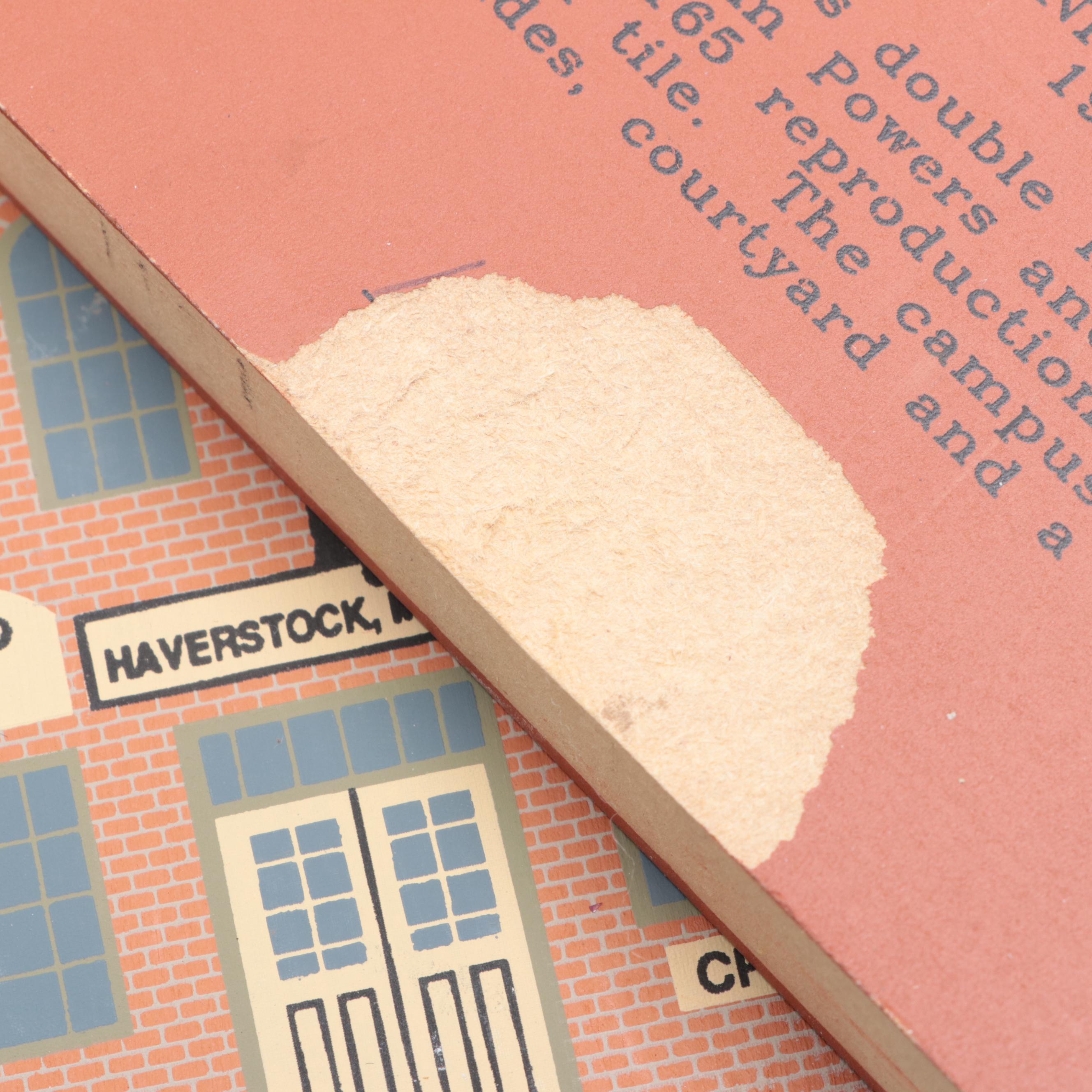 The Cat's Meow "Skyline Chili", "Cincinnati Gardens" and Other Wooden Figures