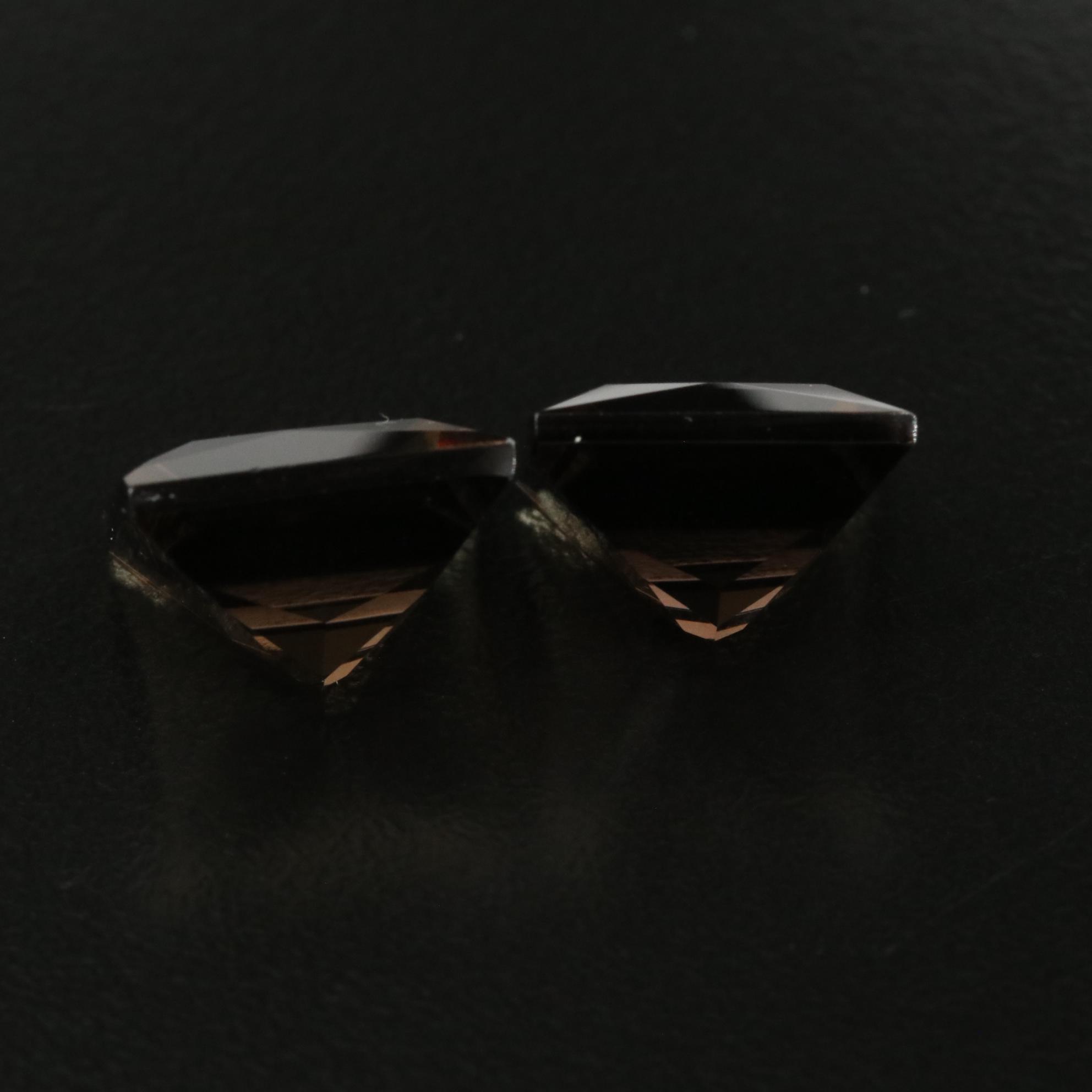 Loose 15.38 CTW Smoky Quartz Lot