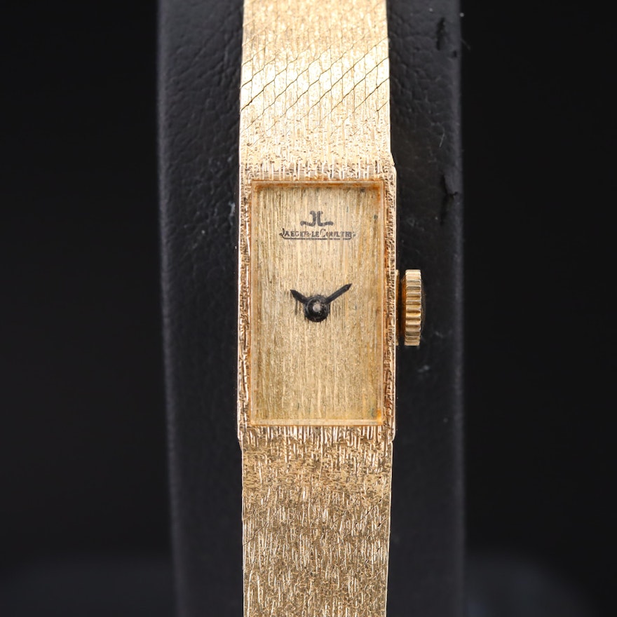 Jaeger LeCoultre 14K Wristwatch