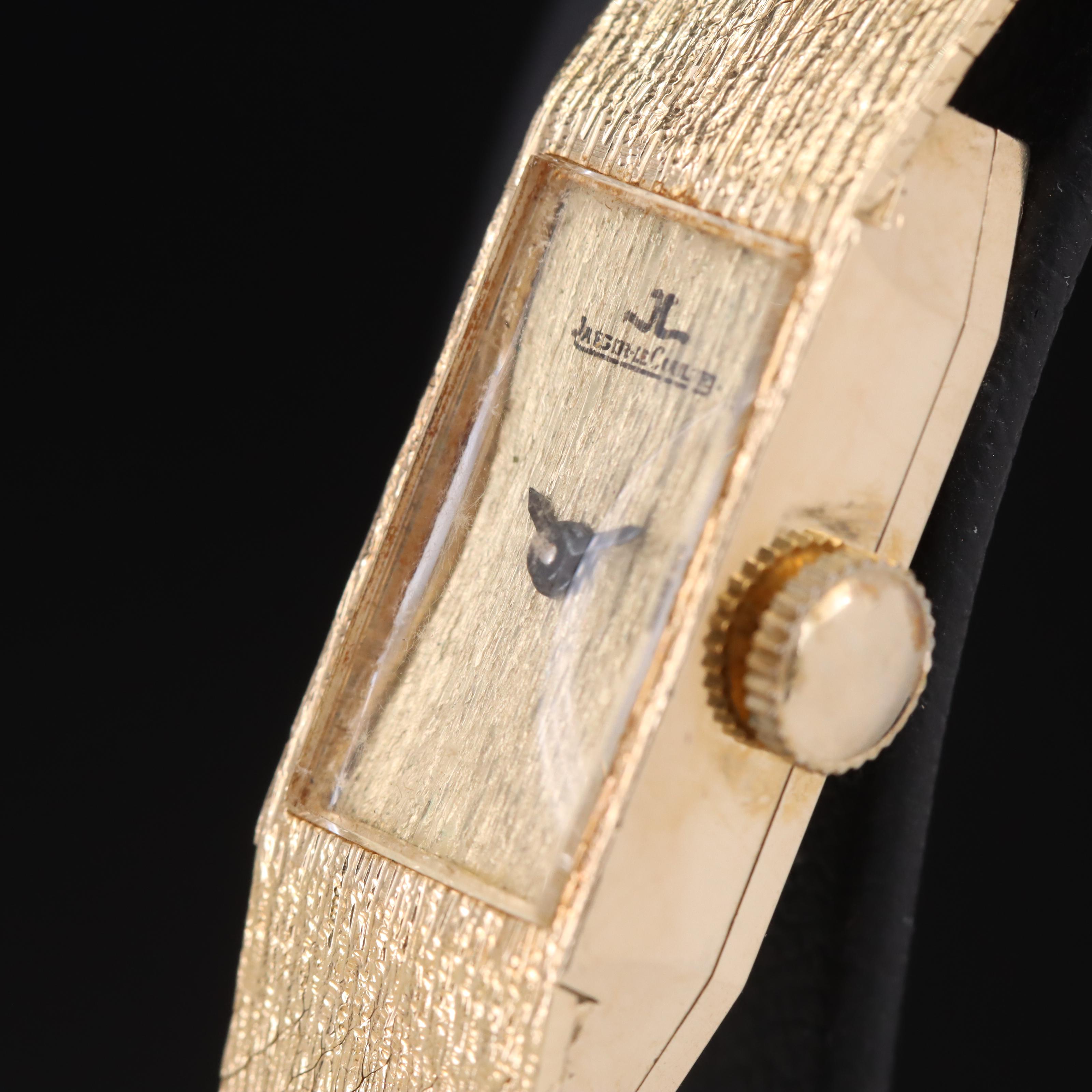 Jaeger LeCoultre 14K Watch