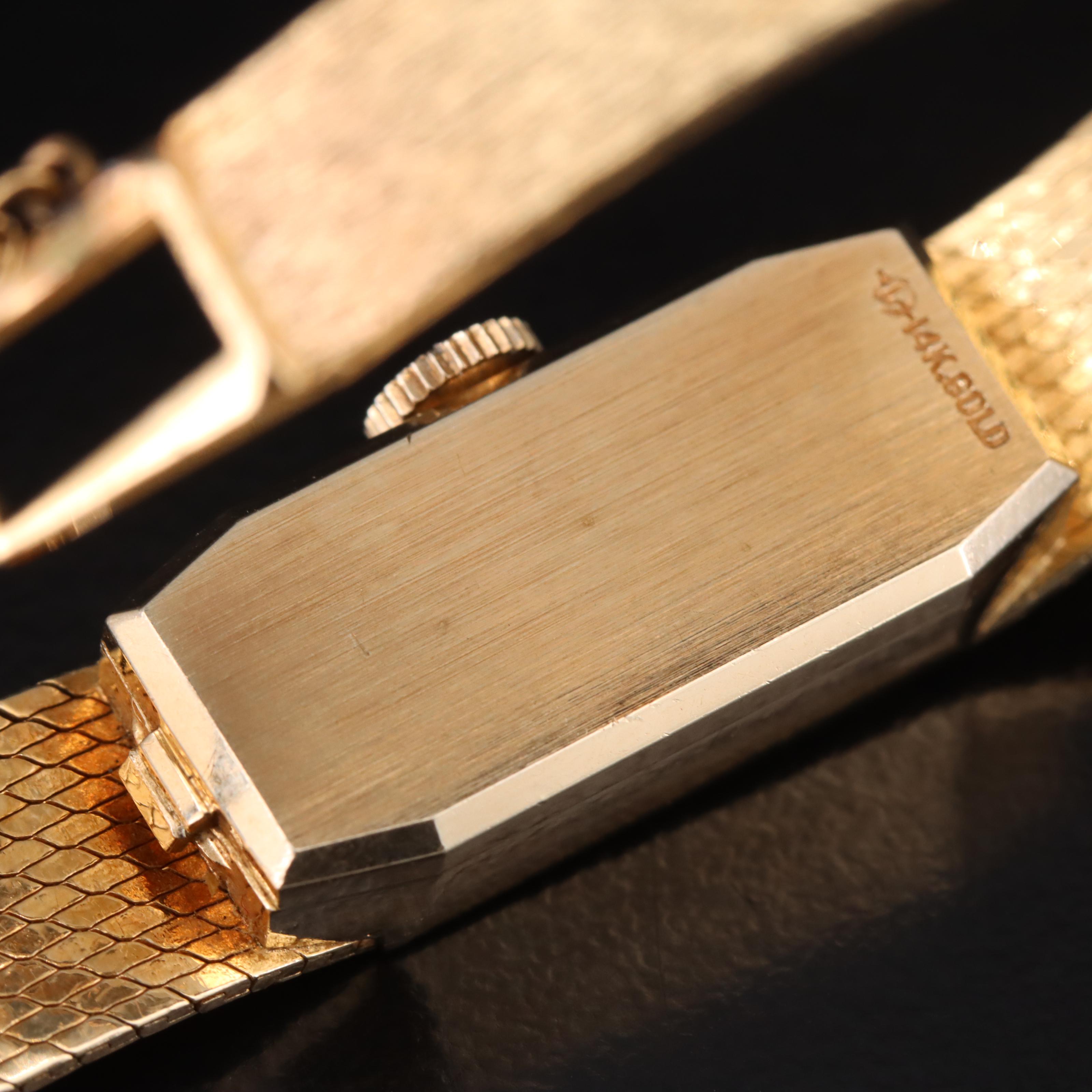 Jaeger LeCoultre 14K Watch