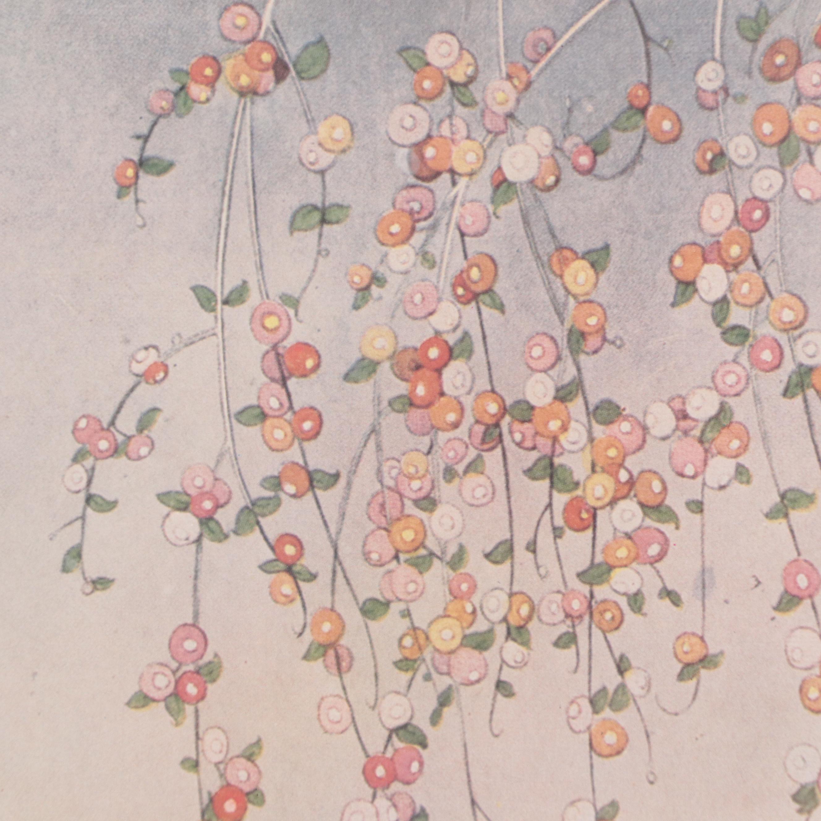 Vogue Magazine Cover Offset Lithograph "Spring Millinery," 1942