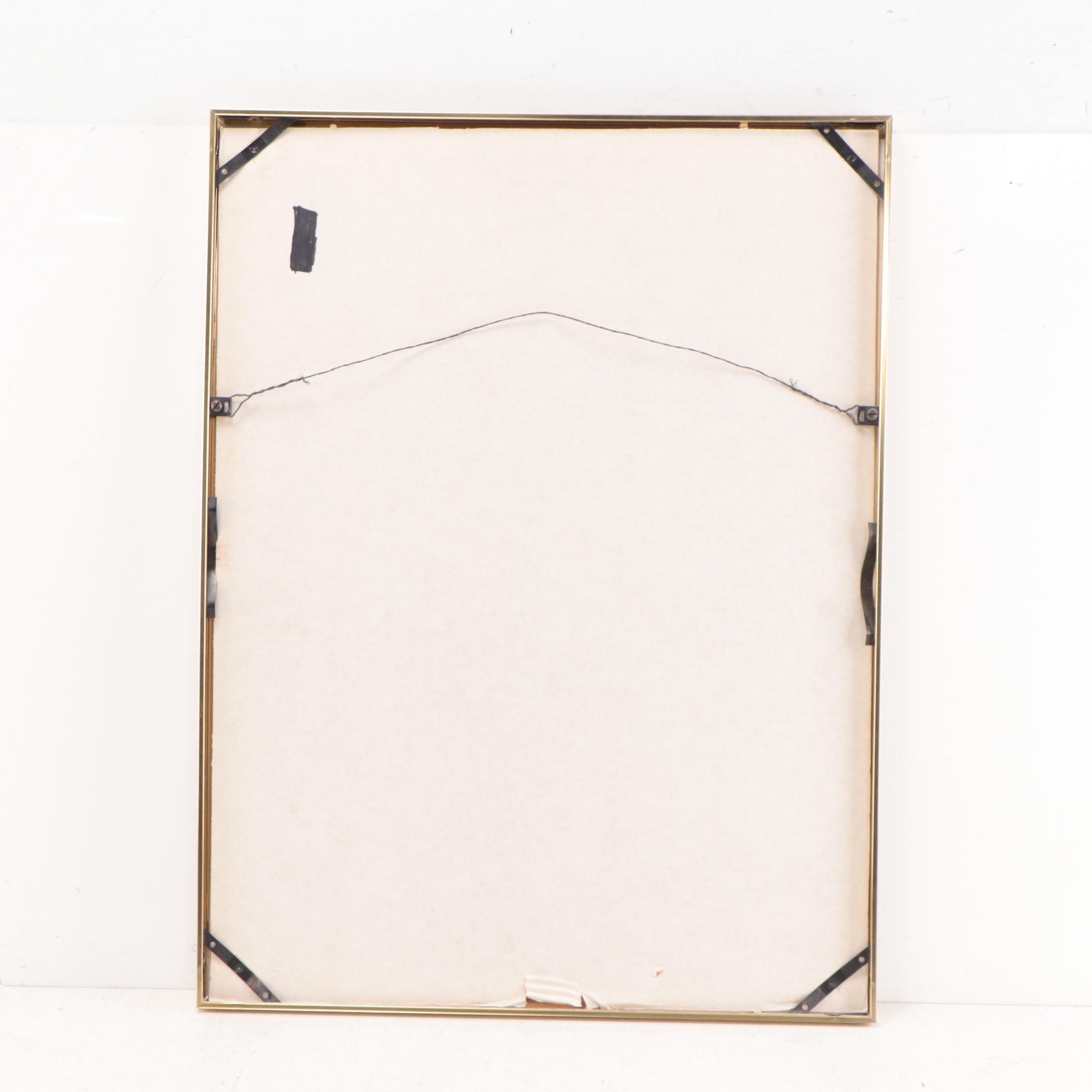 Vogue Magazine Cover Offset Lithograph "Spring Millinery," 1942