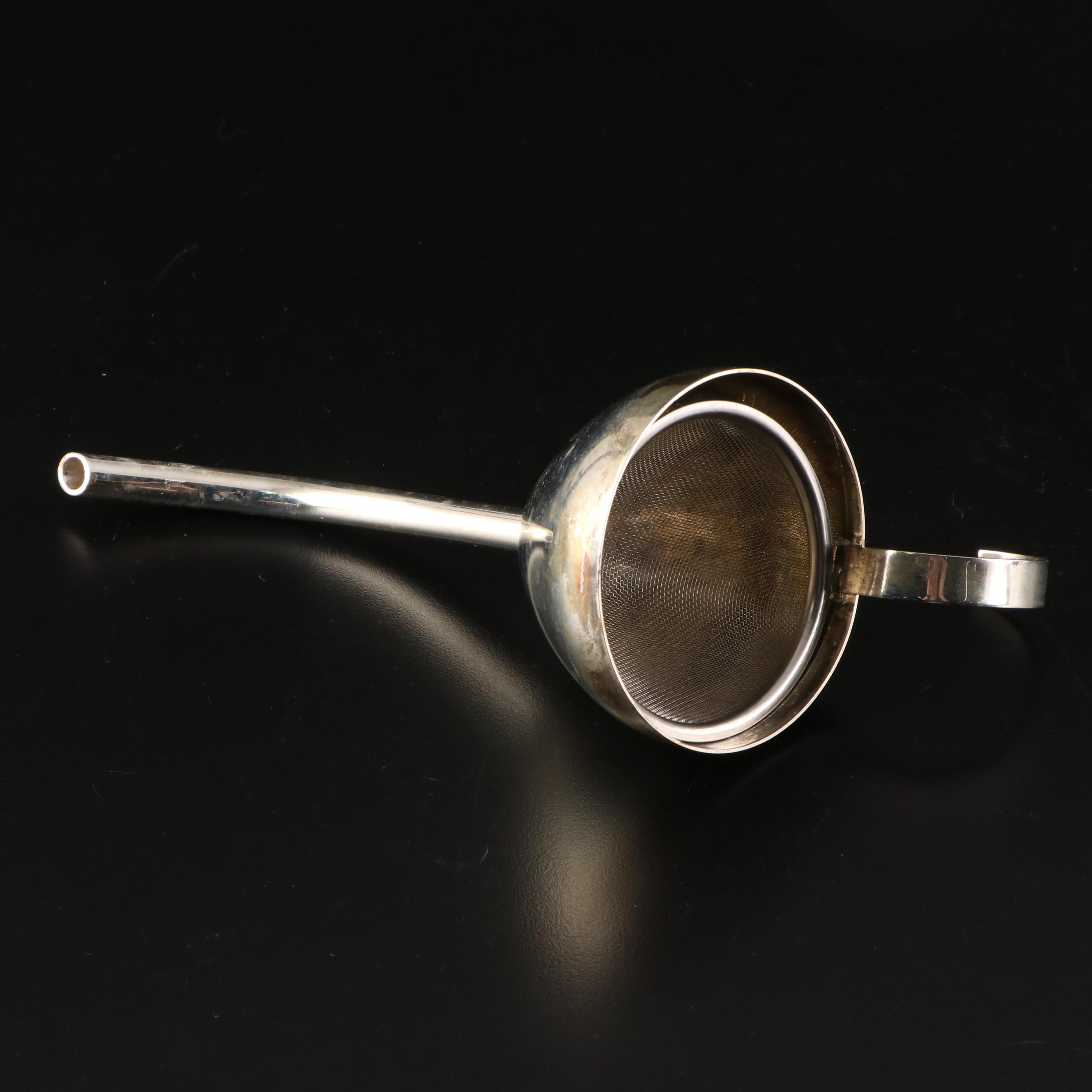 Ralph Lauren Crystal "Glen Plaid" and Other Glass Decanter with Aerating Funnel