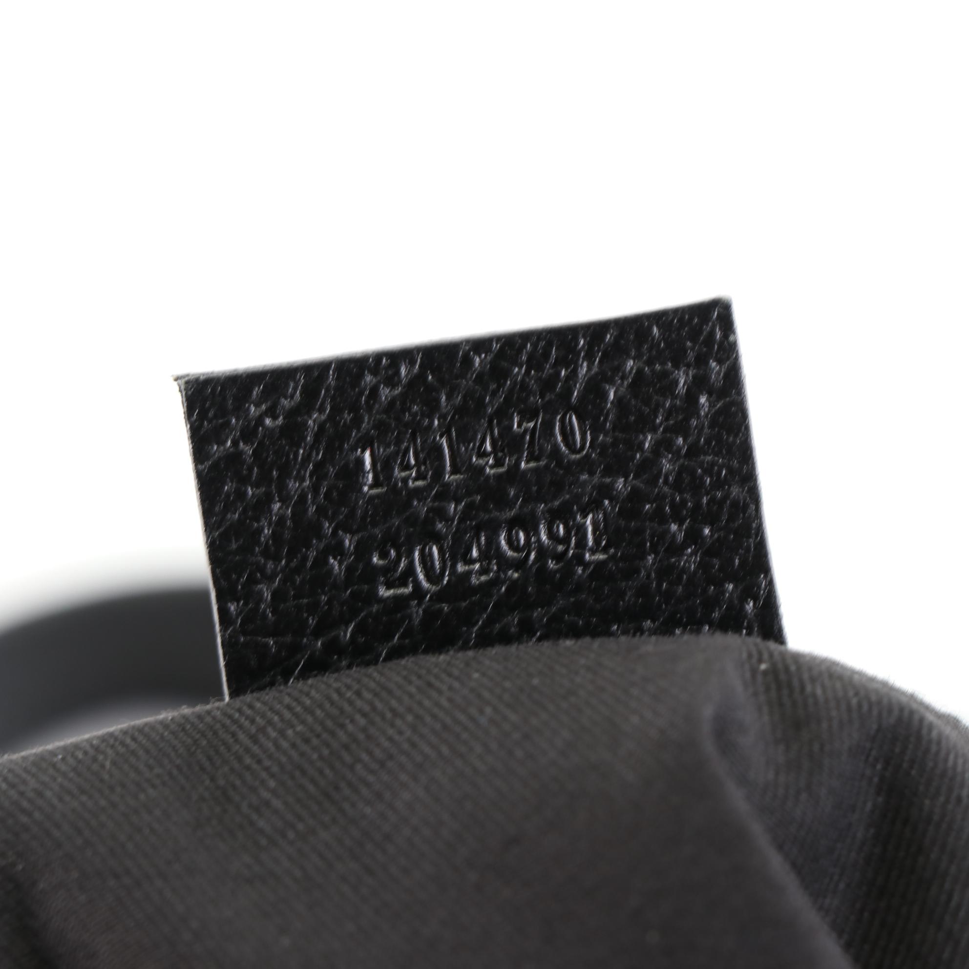 Gucci Abbey Tote in GG Monogram Canvas and Cinghiale Leather