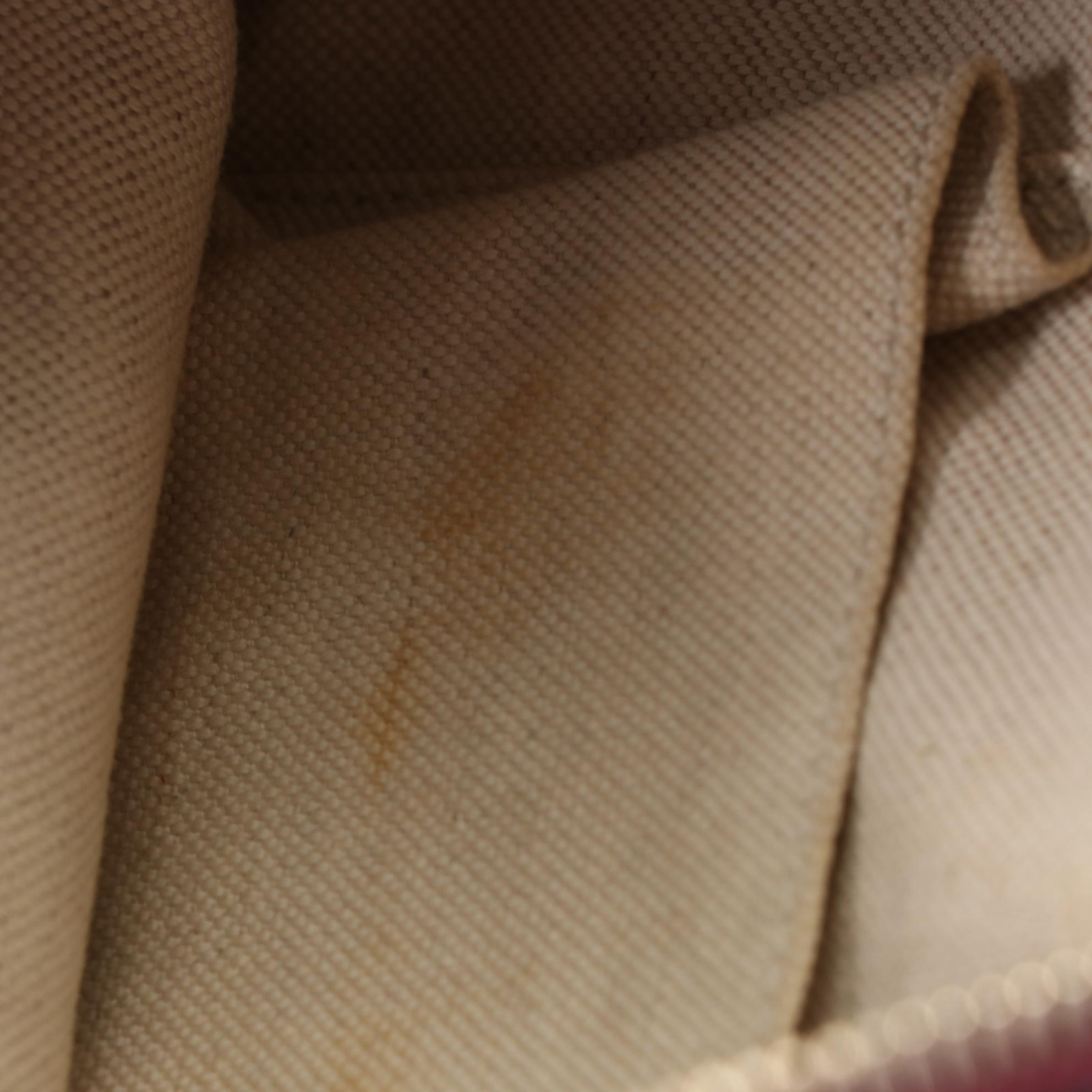 Gucci Mayfair Top Handle Bag in Burgundy Guccissima Leather