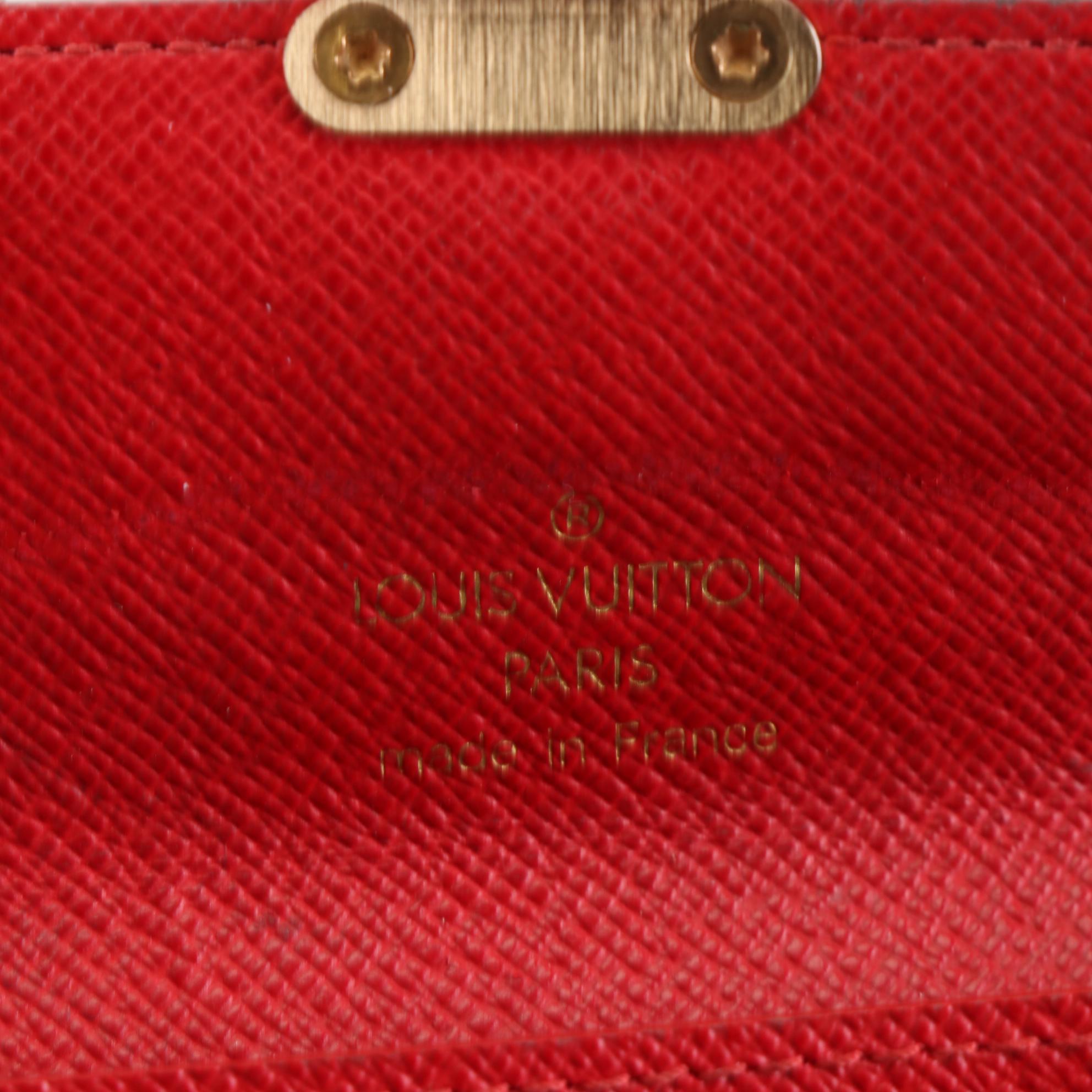 Louis Vuitton Koala Coin Purse in Damier Ebene Canvas