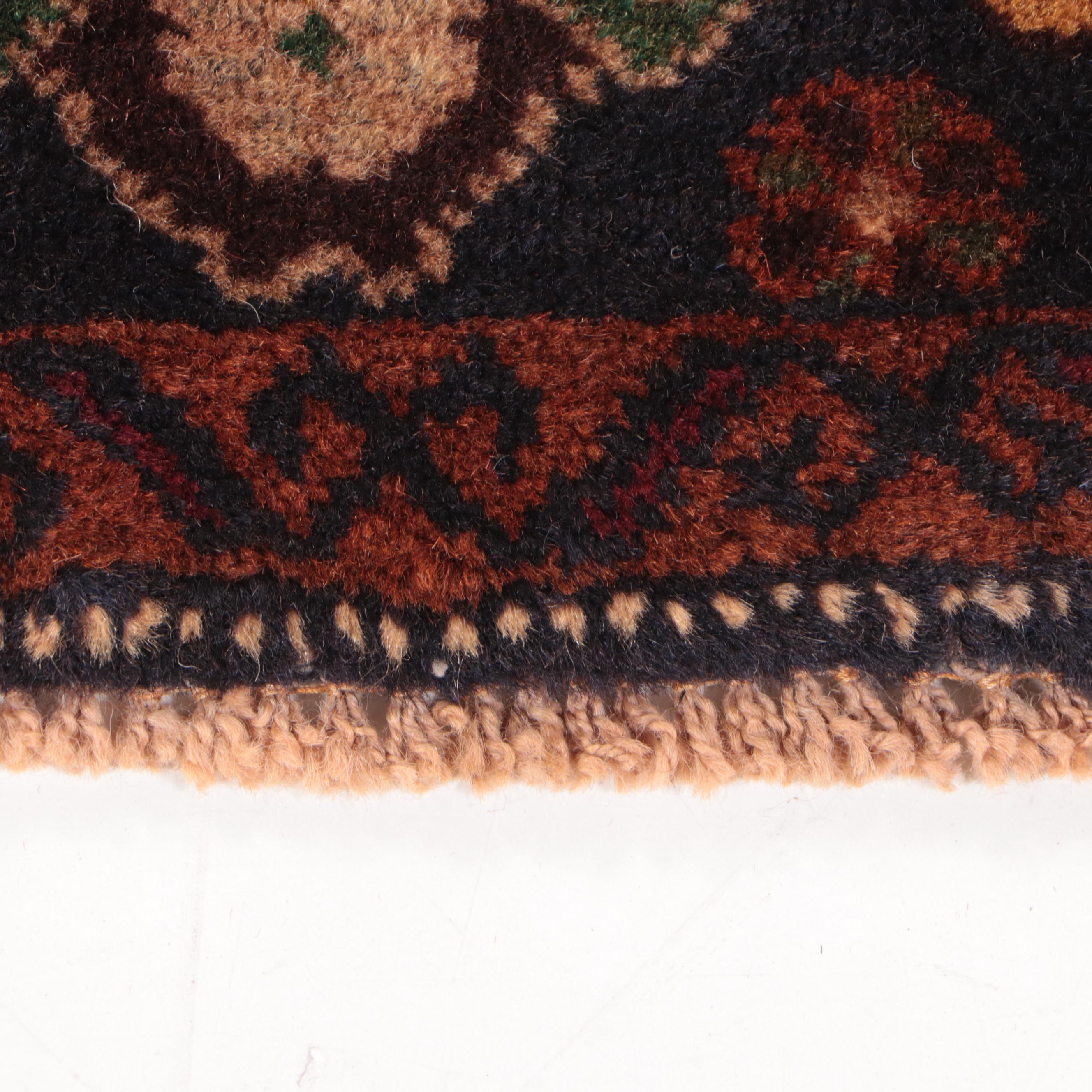 3'1 x 5'1 Hand-Knotted Afghan Baluch Area Rug