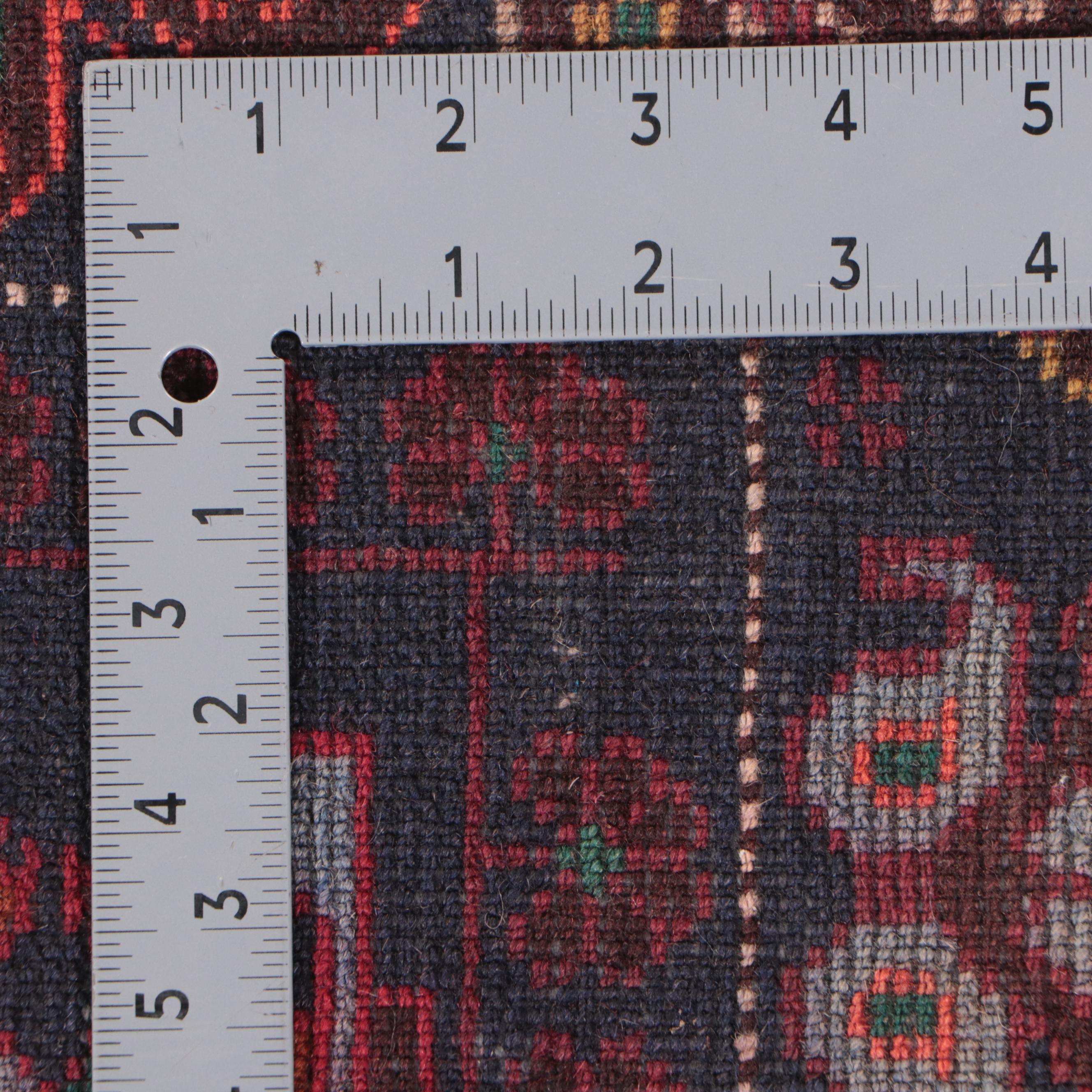 3'1 x 5'1 Hand-Knotted Afghan Baluch Area Rug