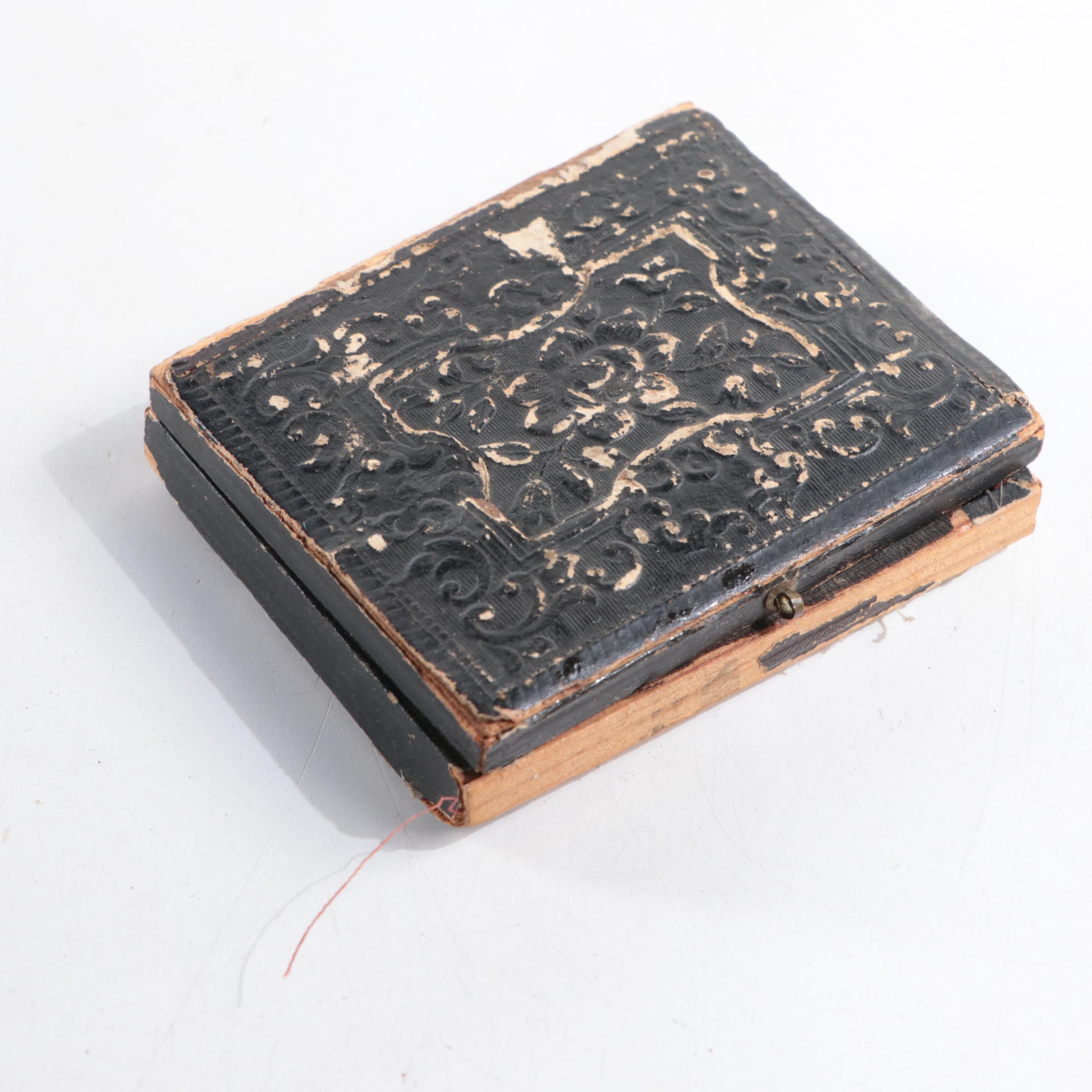 Ambrotype and Tintype Portrait Photographs with Doll, Mid to Late 19th Century