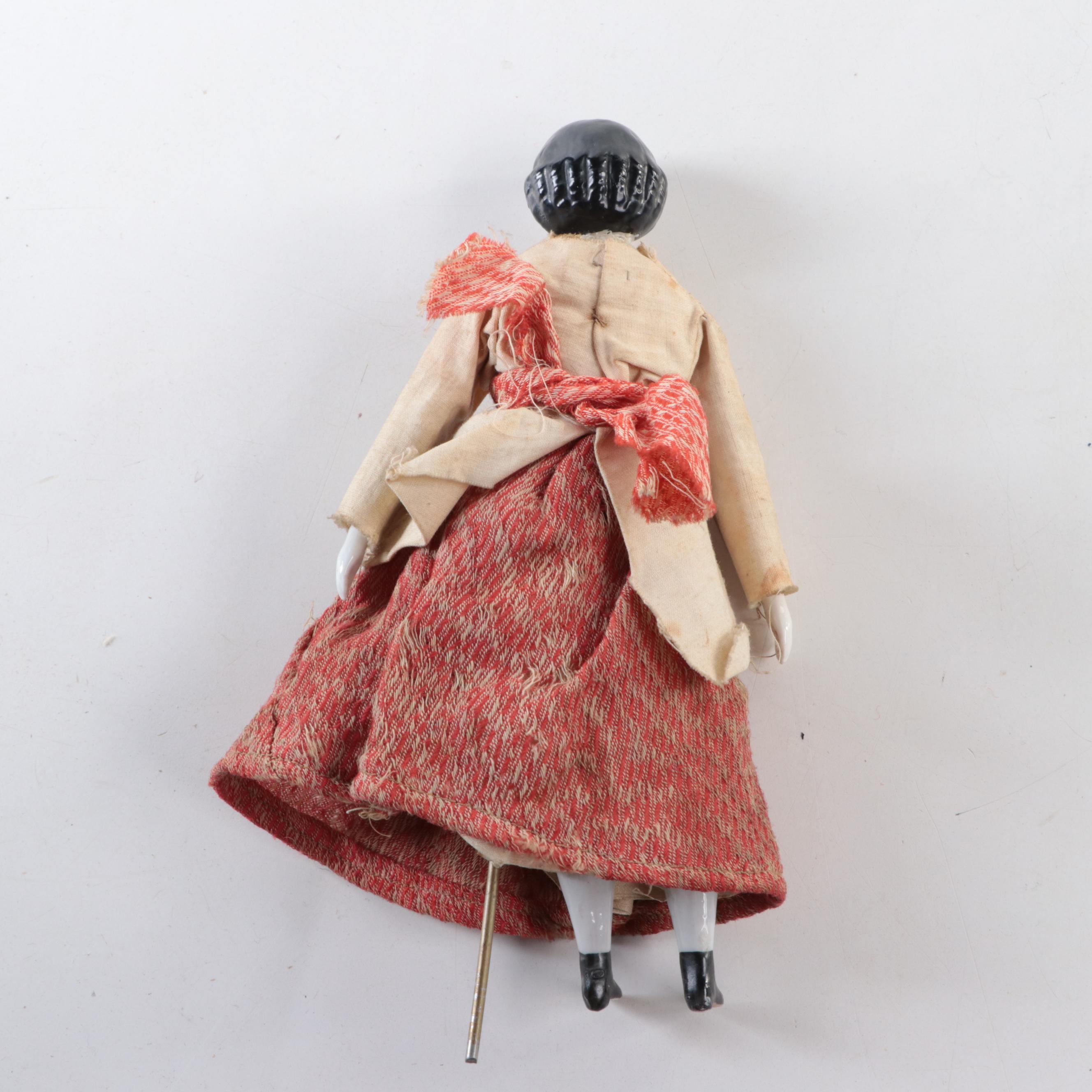 Ambrotype and Tintype Portrait Photographs with Doll, Mid to Late 19th Century