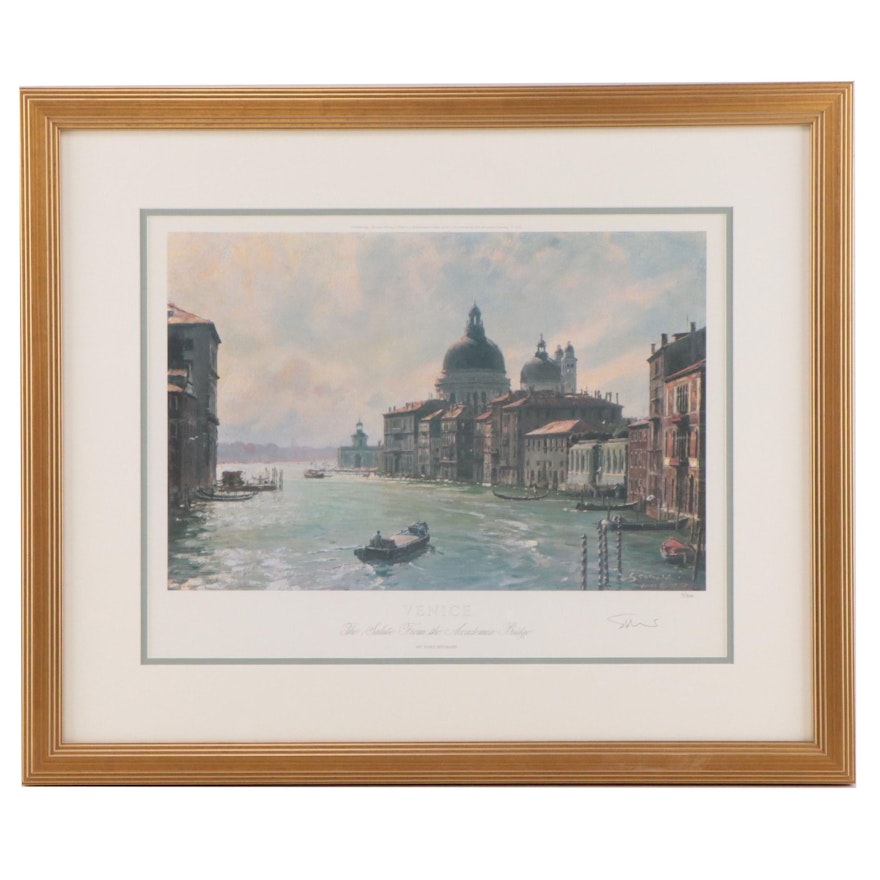 John Stobart Offset Lithograph "Venice," 2005