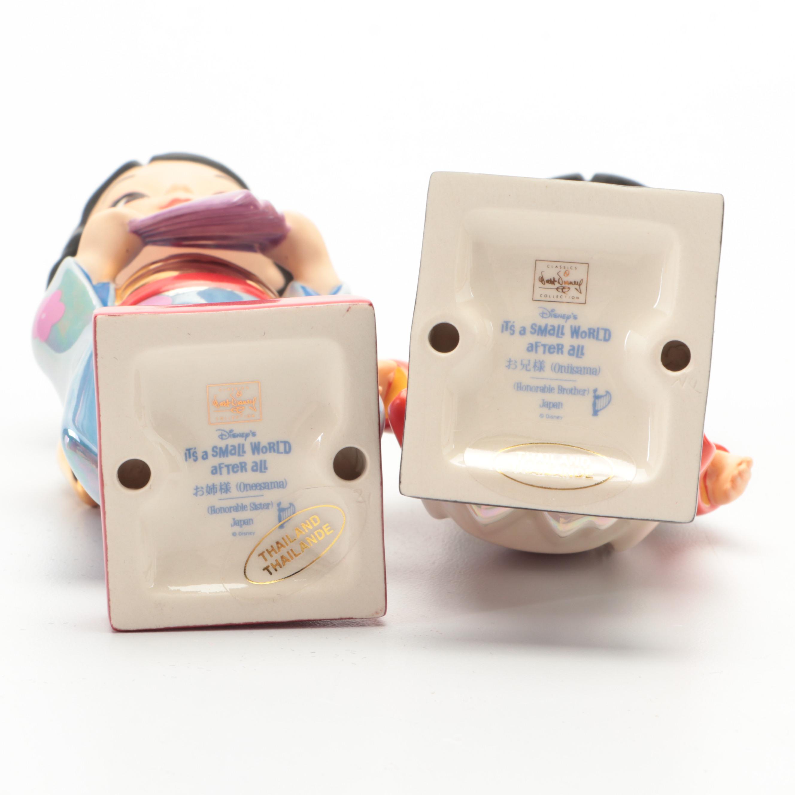 Walt Disney Classics It's a Small World After All "Oneesama" and Other Figurines