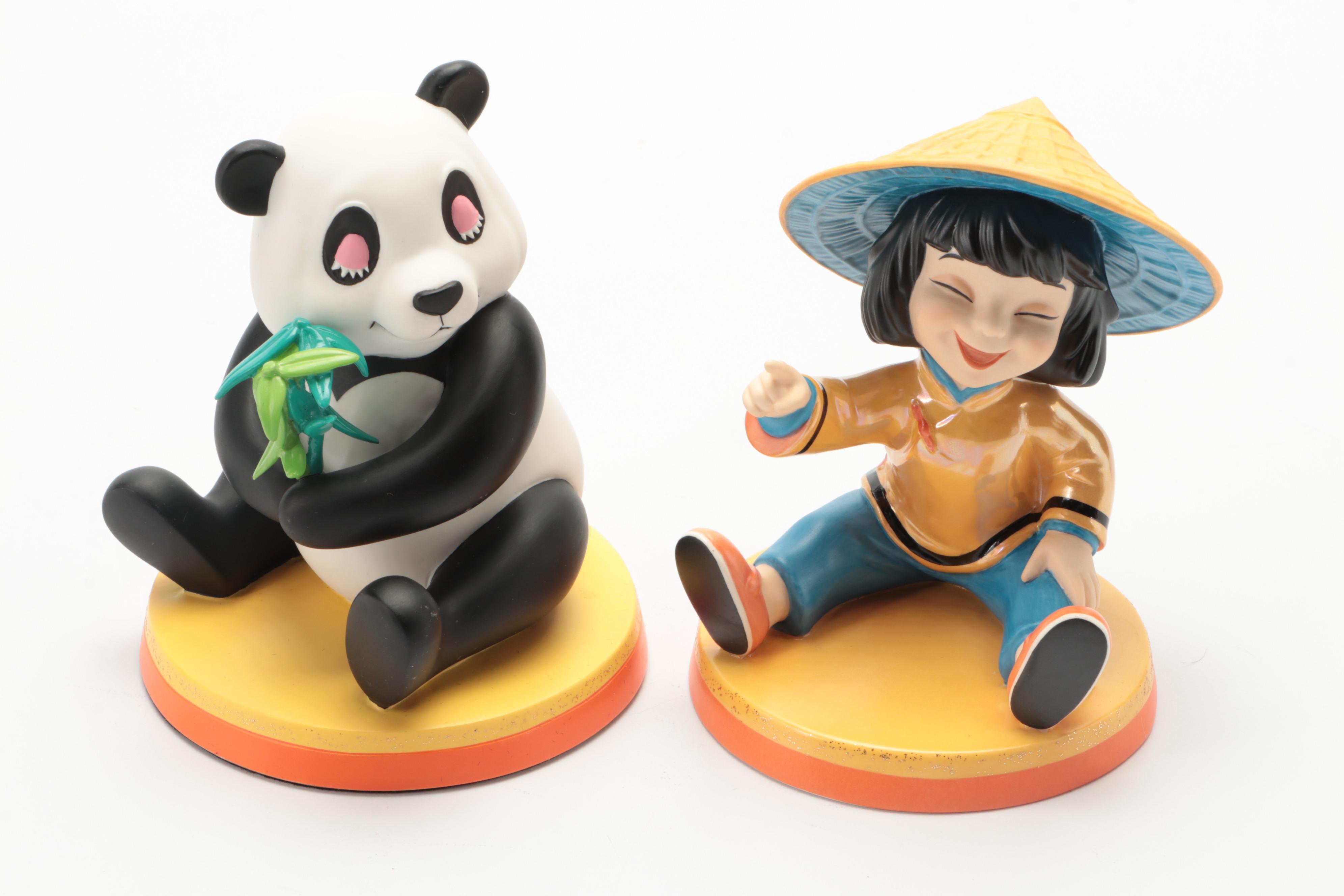 Walt Disney Classics It's a Small World After All "Oneesama" and Other Figurines