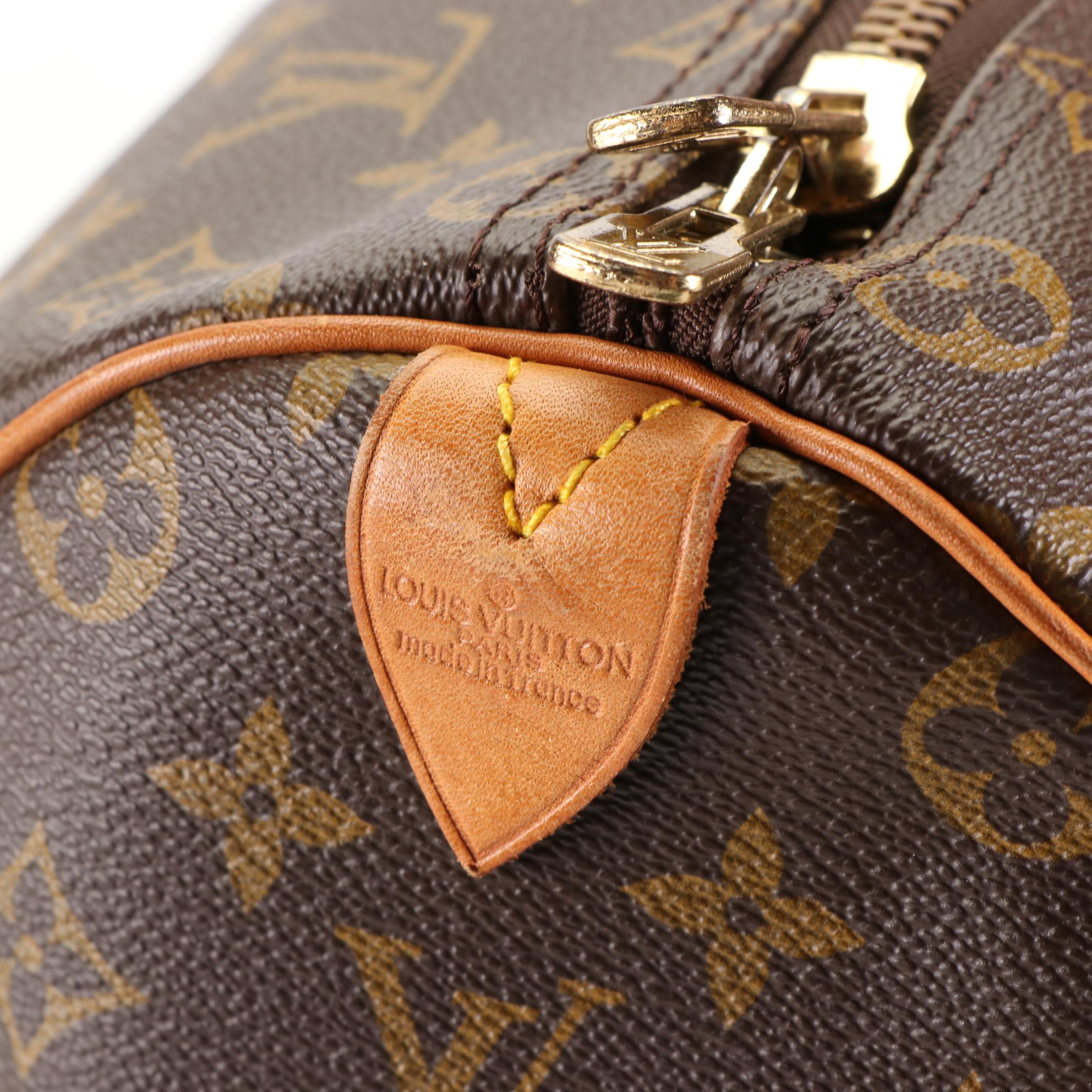 Louis Vuitton Keepall 50 in Monogram Canvas and Vachetta Leather