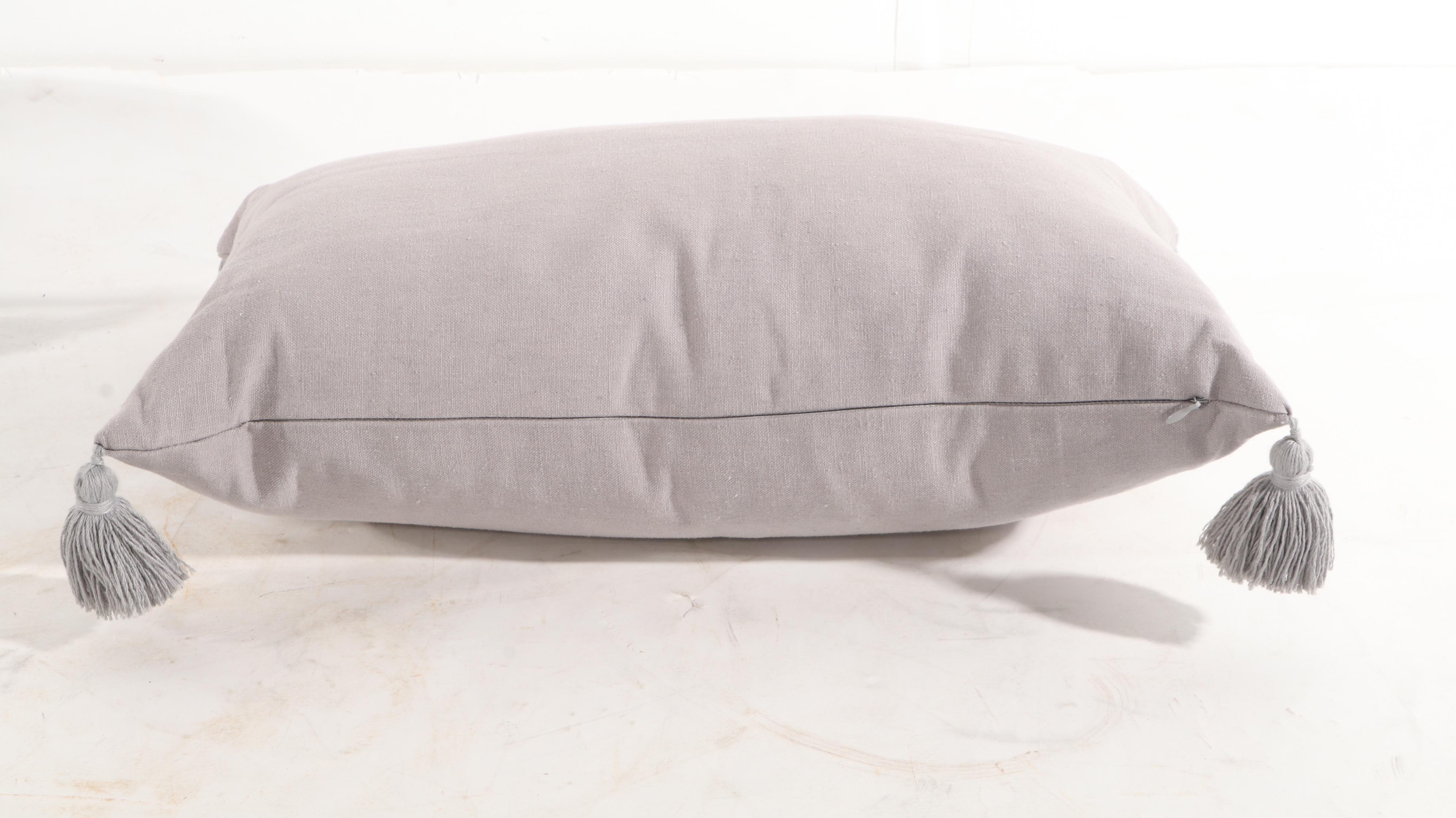 Ballard Designs and Williams Sonoma Home Linen Blend Decorative Lumbar Pillows