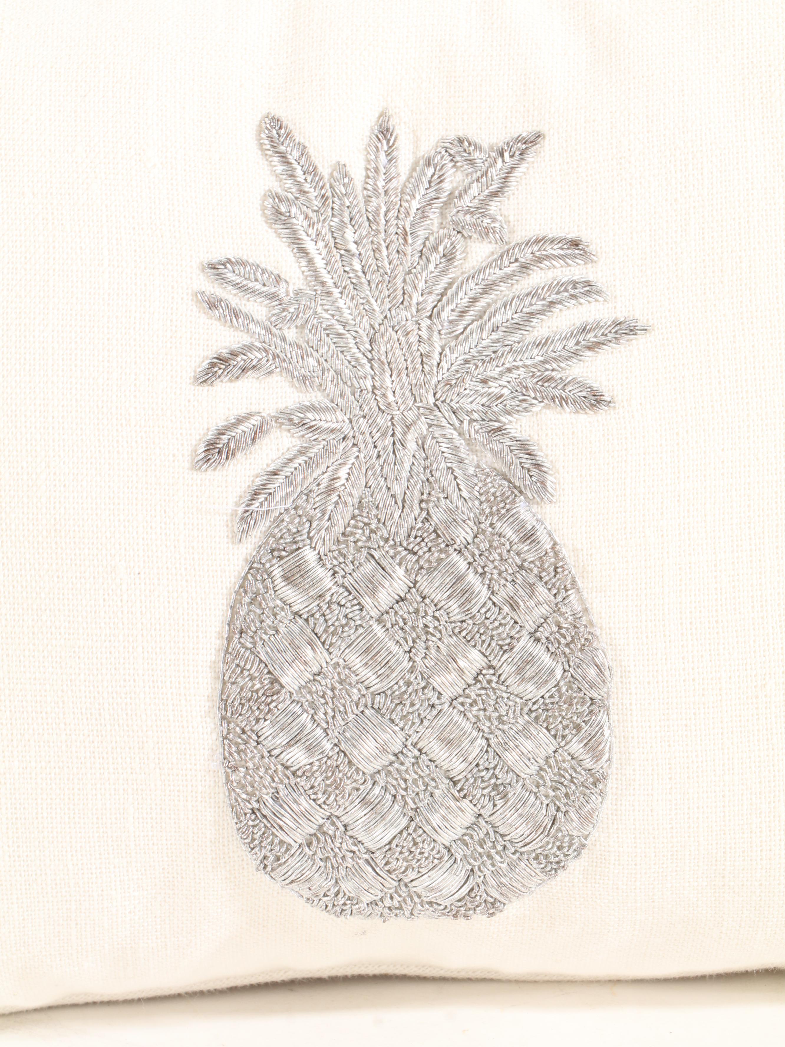 Ballard Designs and Williams Sonoma Home Linen Blend Decorative Lumbar Pillows