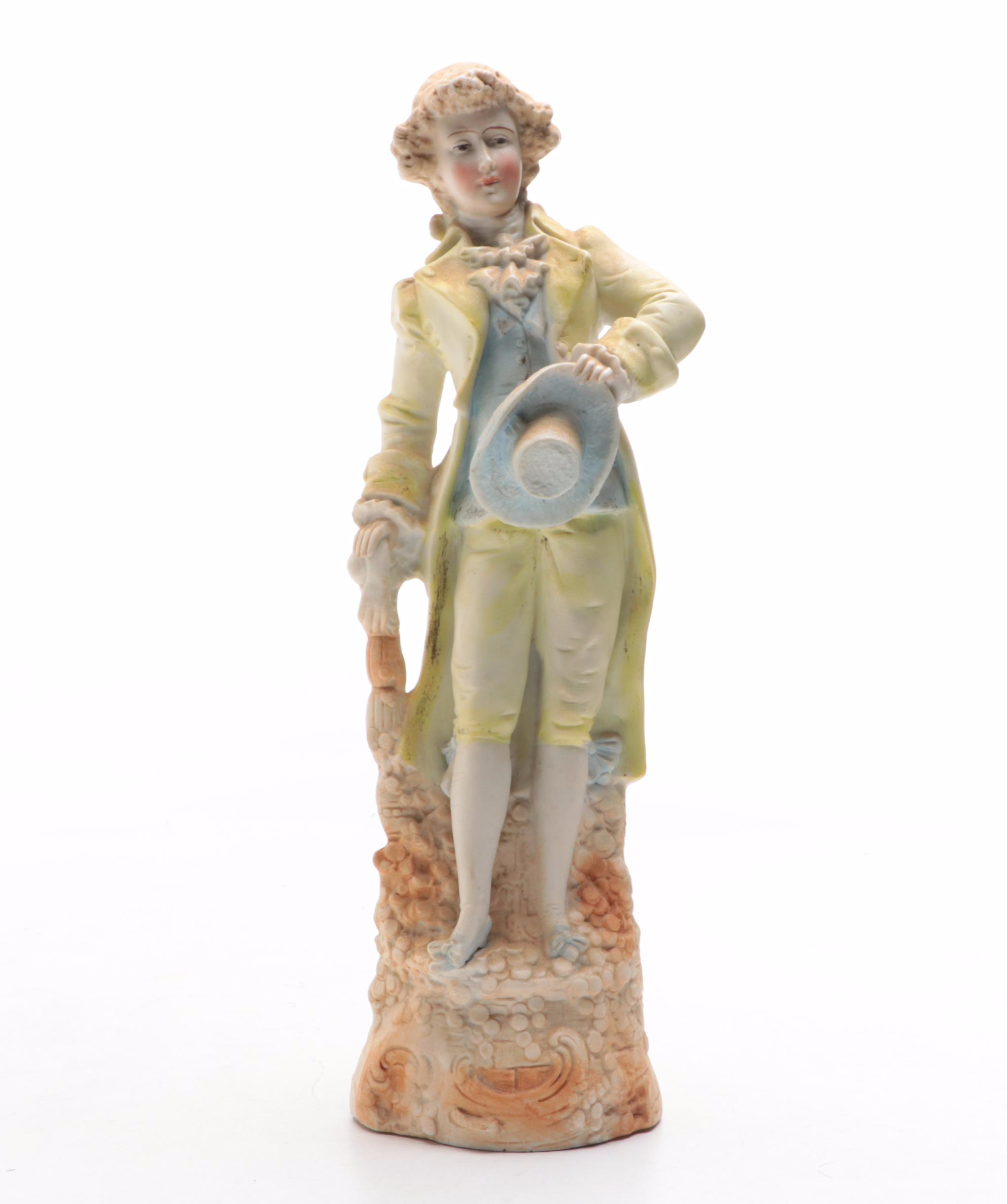 German Style and Other Courting Couple Figurines, Early to Mid-20th Century