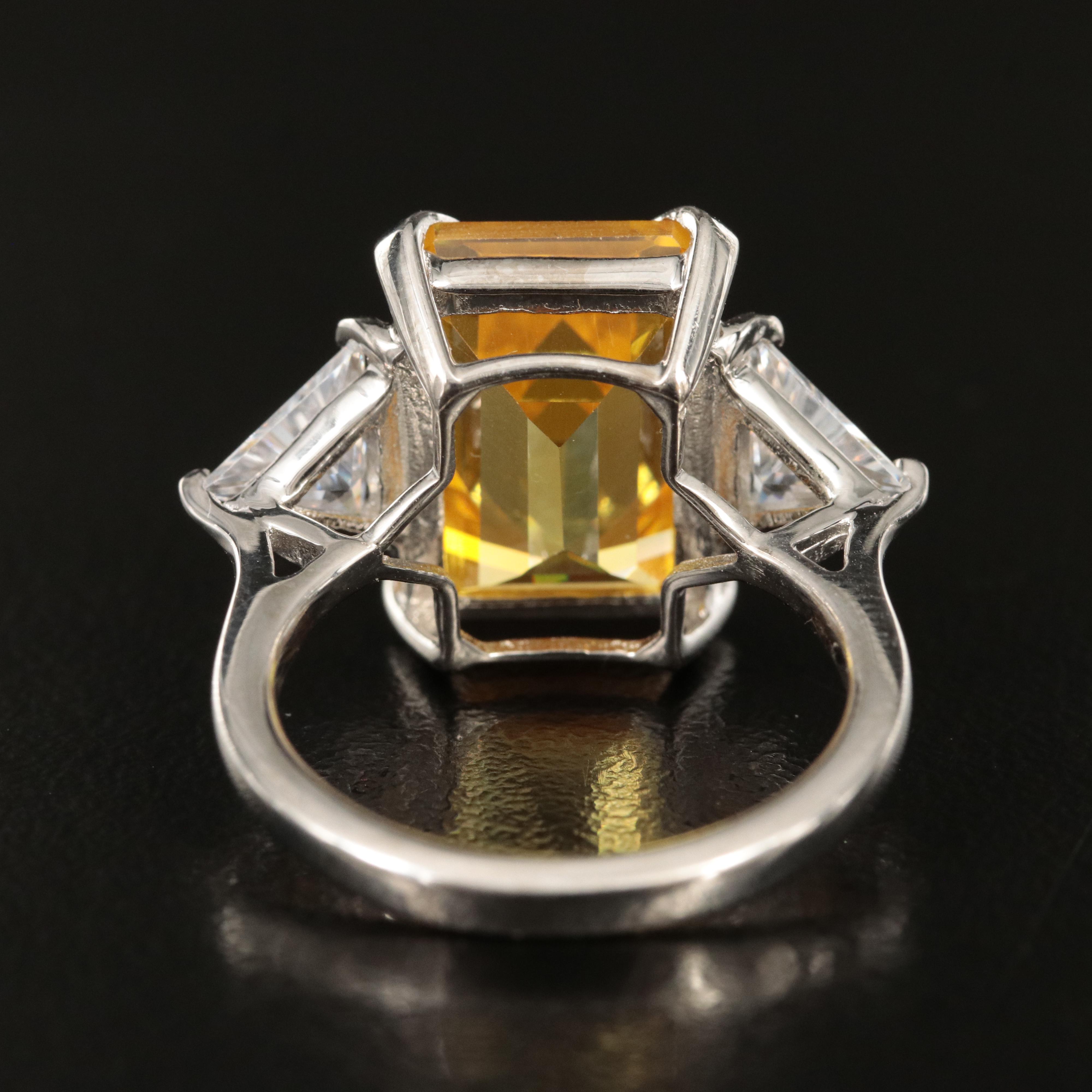 Sterling Cubic Zirconia Ring