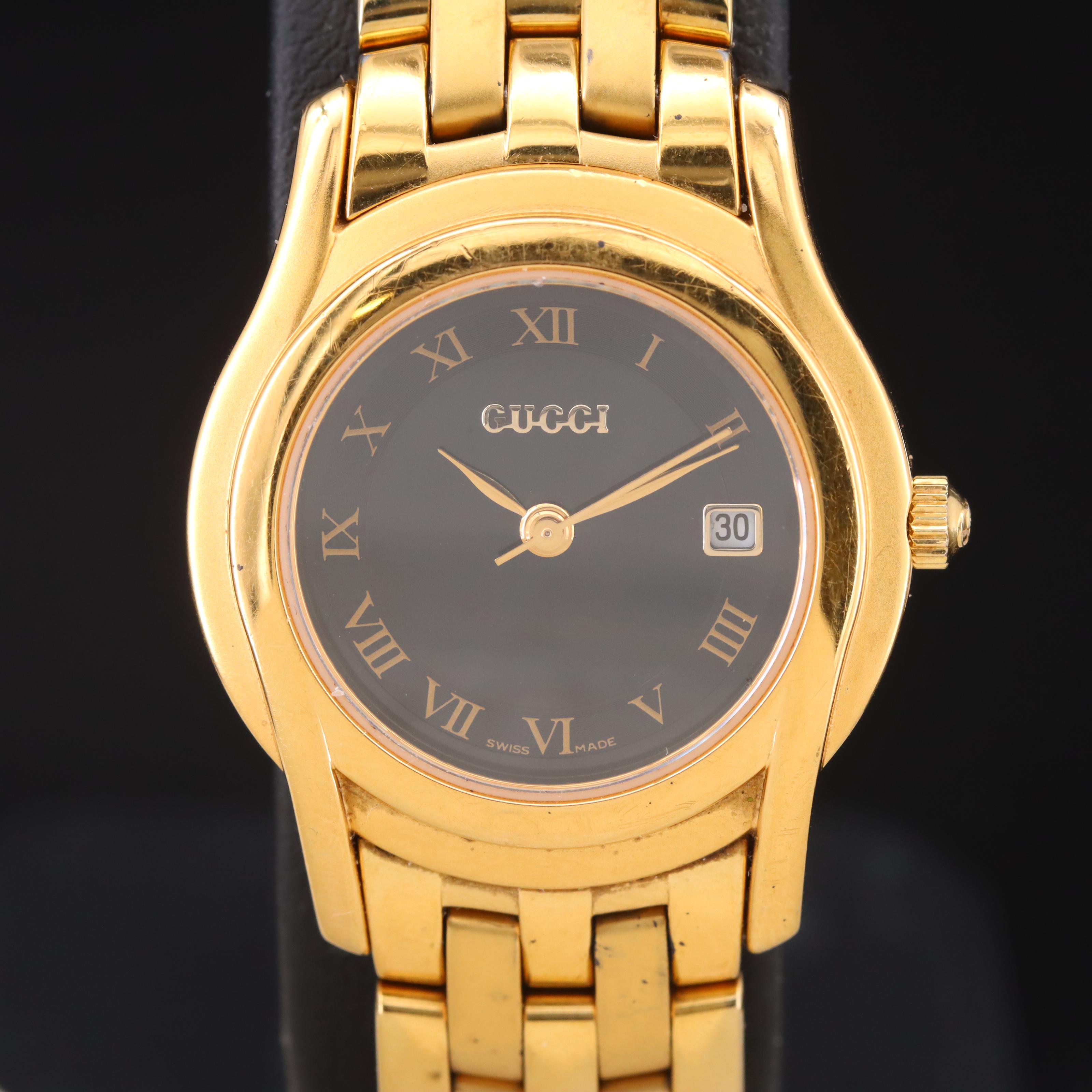 Gucci Gold-Tone Quartz Watch