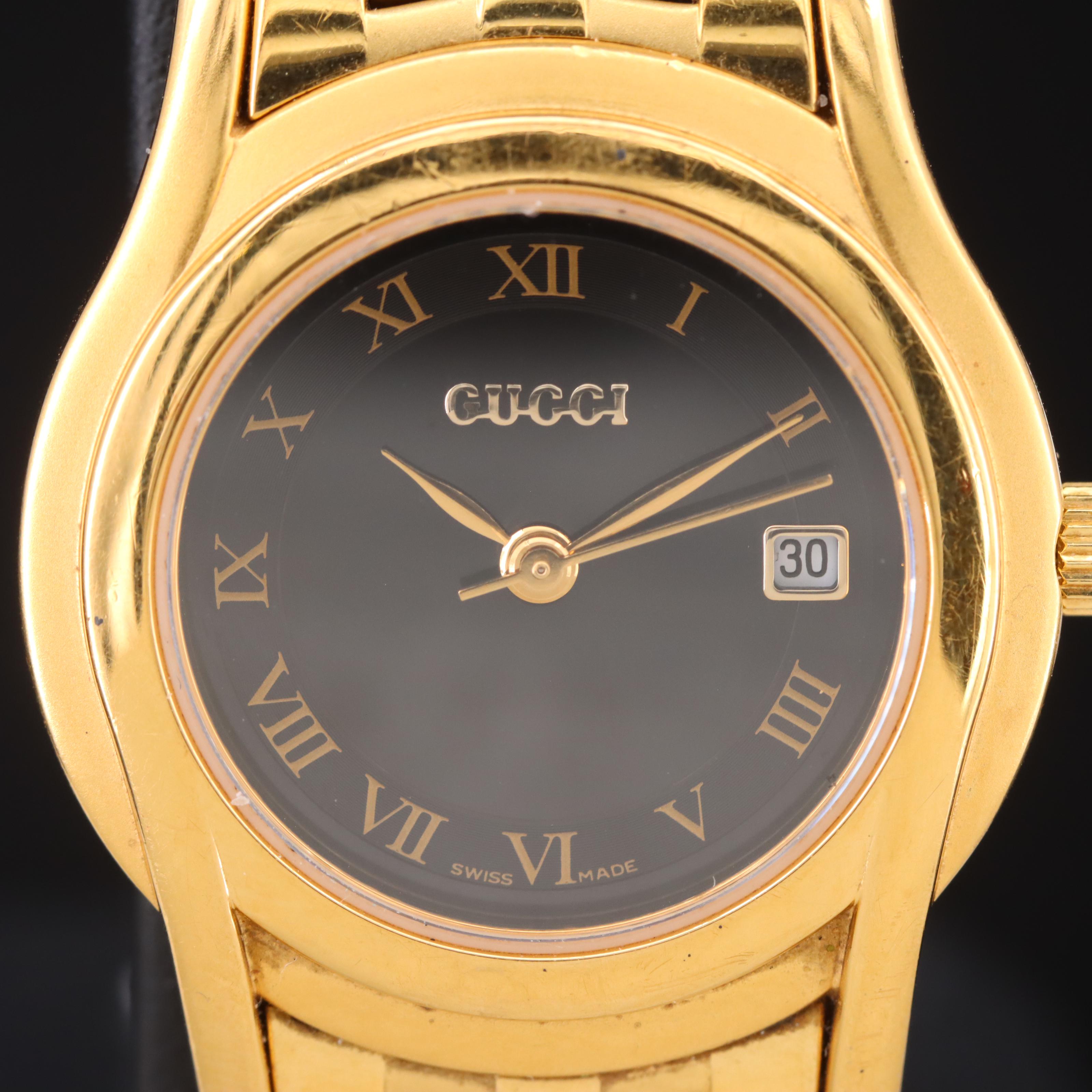 Gucci Gold-Tone Quartz Watch