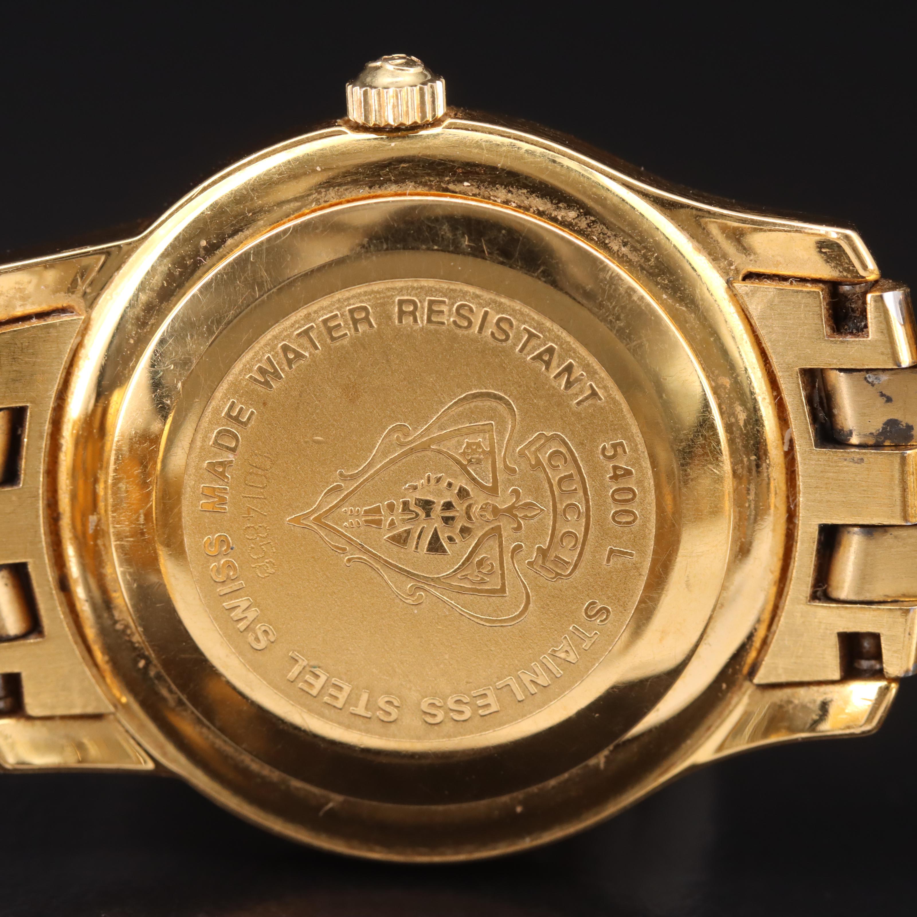 Gucci Gold-Tone Quartz Watch