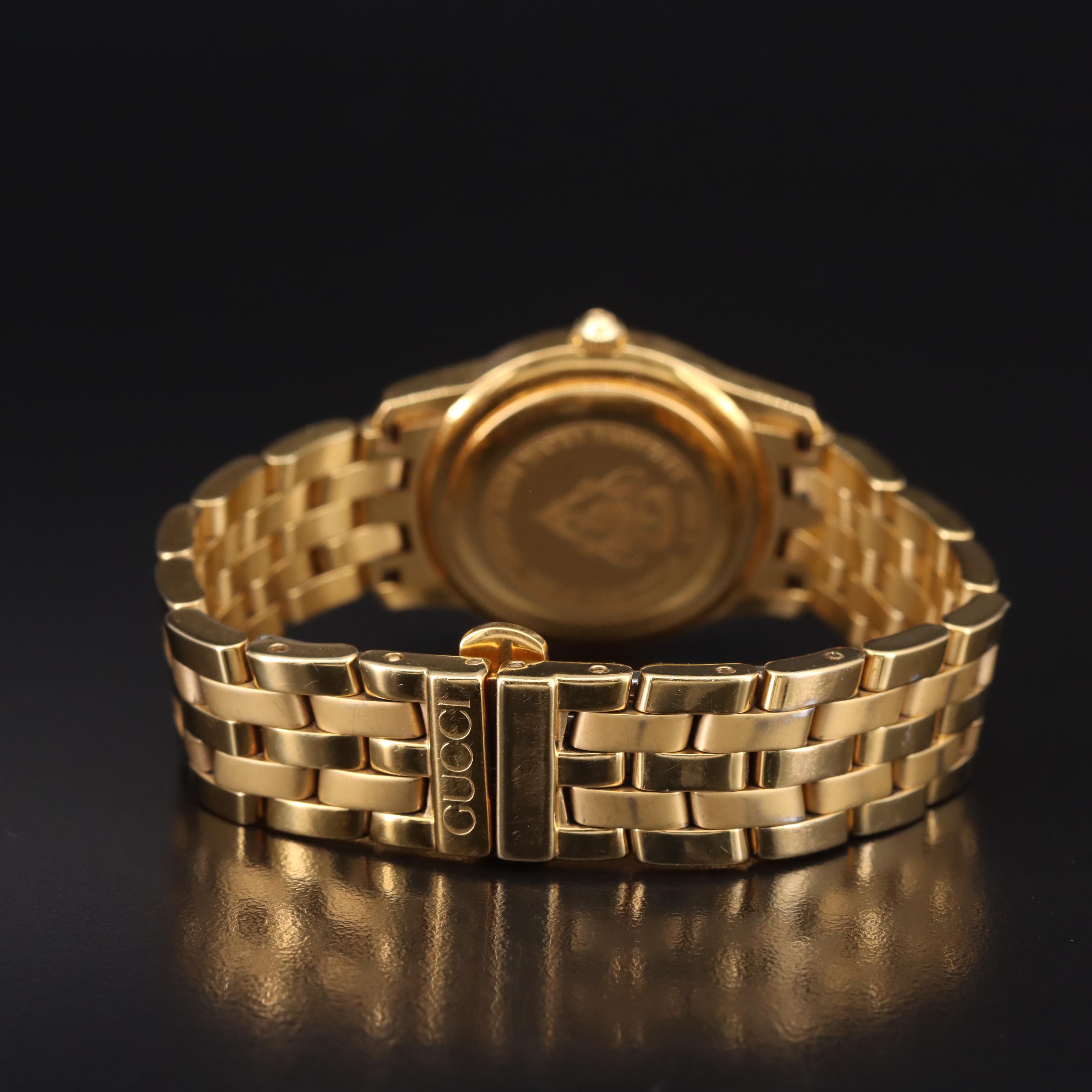 Gucci Gold-Tone Quartz Watch