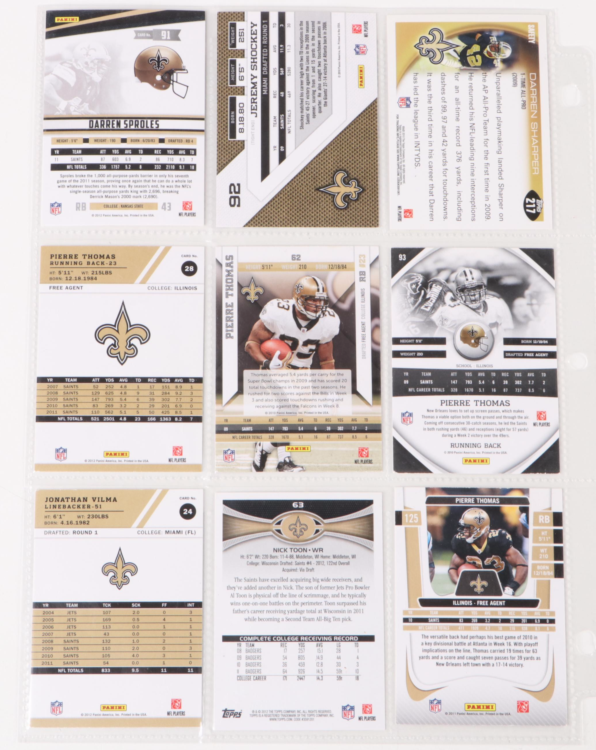 Mosaic With Other Football Cards, Cam Newton, Josh Allen, and More, 1980s–2020s