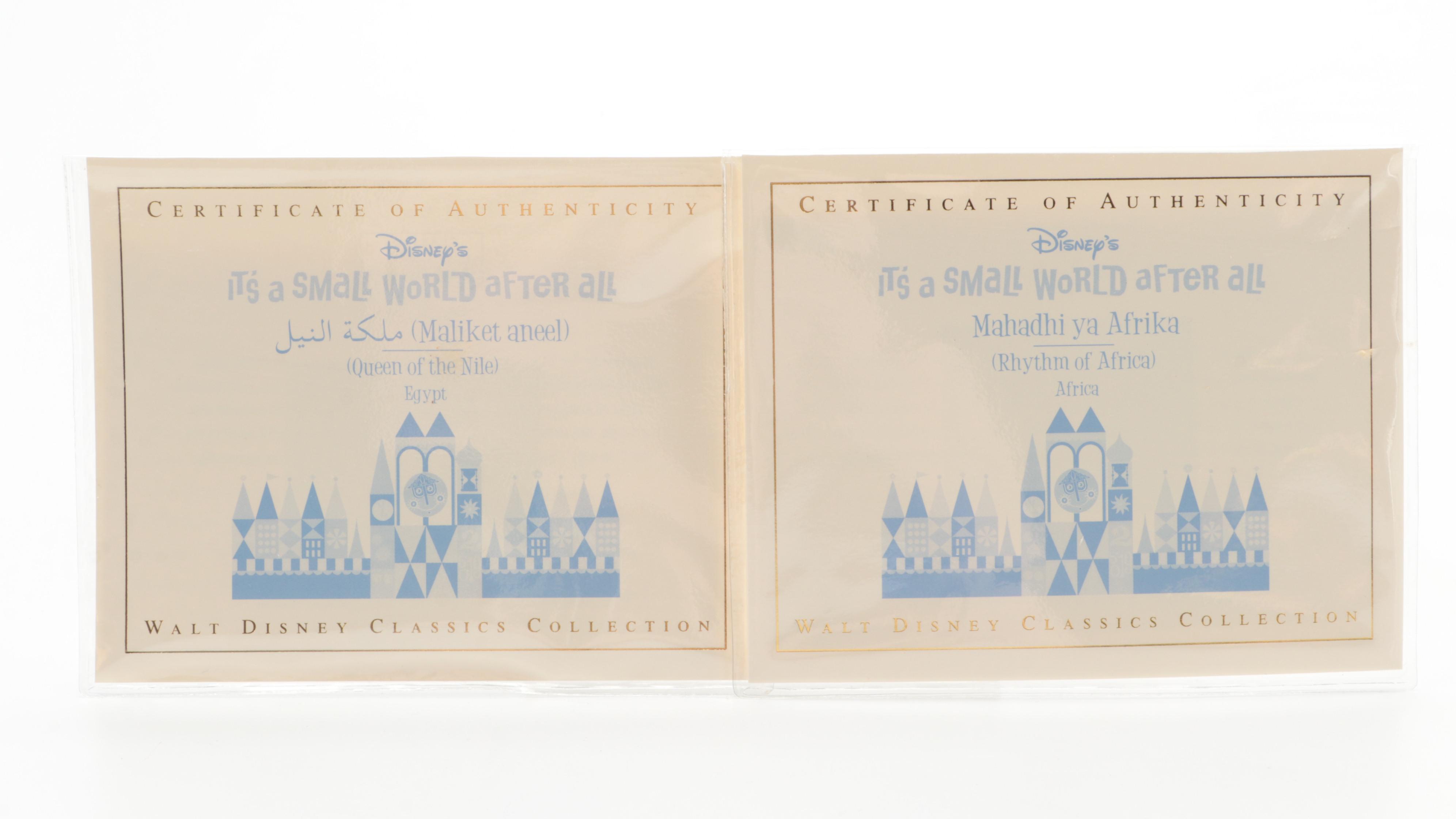 Walt Disney Classics Collection "It's a Small World After All" Figurines