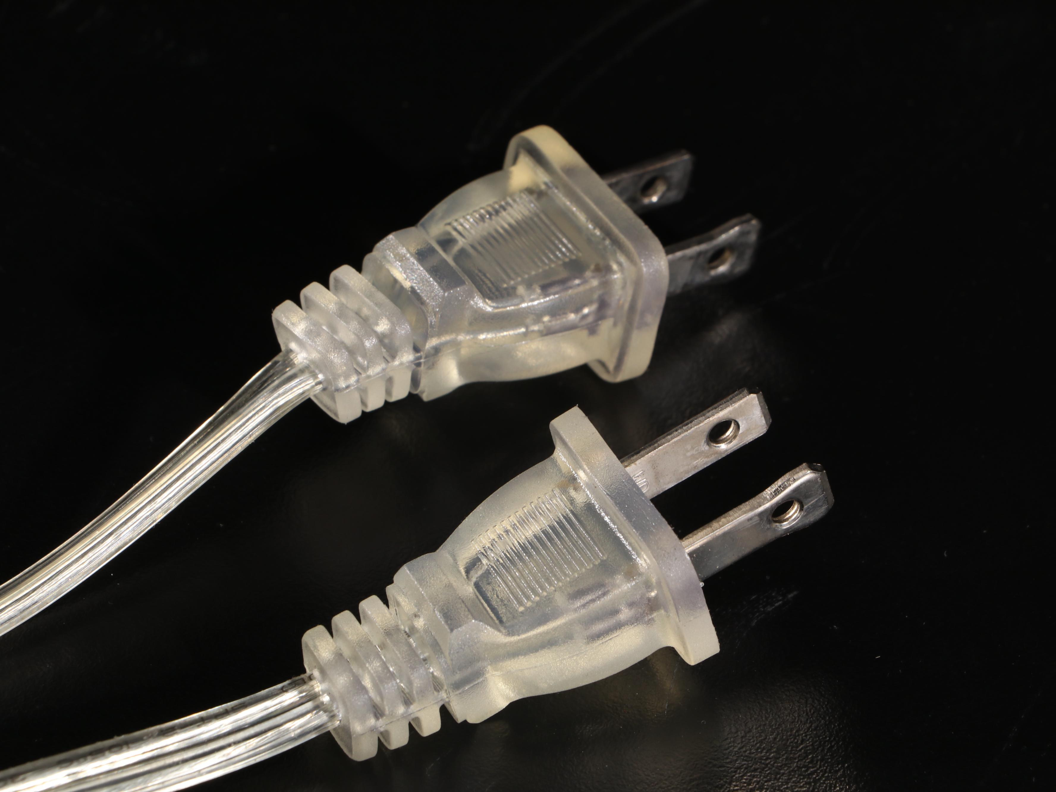 Pair of Glass and Chromed Metal Table Lamps With Tailored Shades