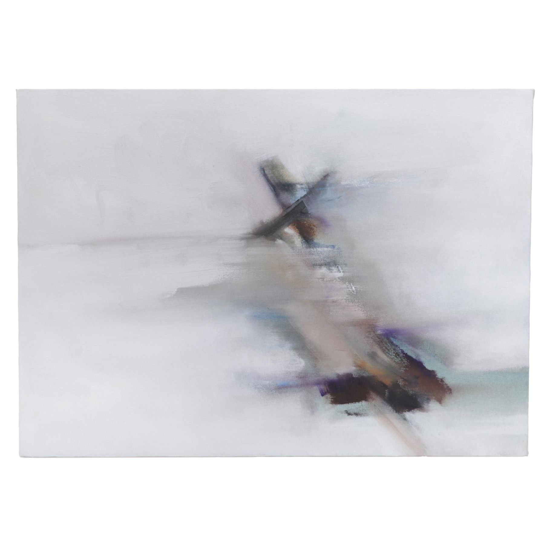 Kirk Hughey Abstract Acrylic Painting "St. Mark," 21st Century