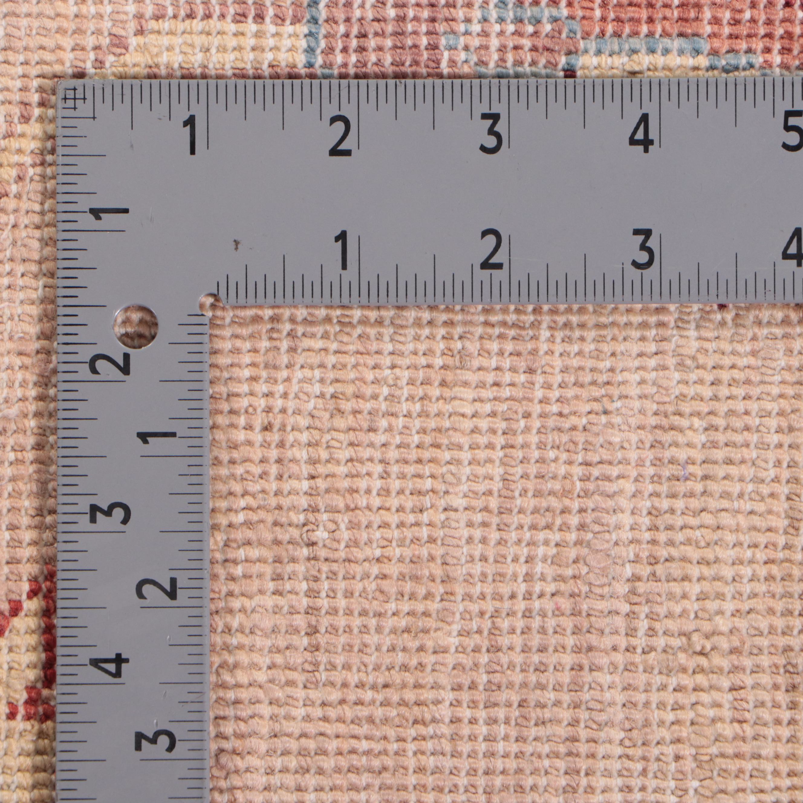 1'8 x 3'6 Hand-Knotted Indo-Turkish Hereke Accent Rug