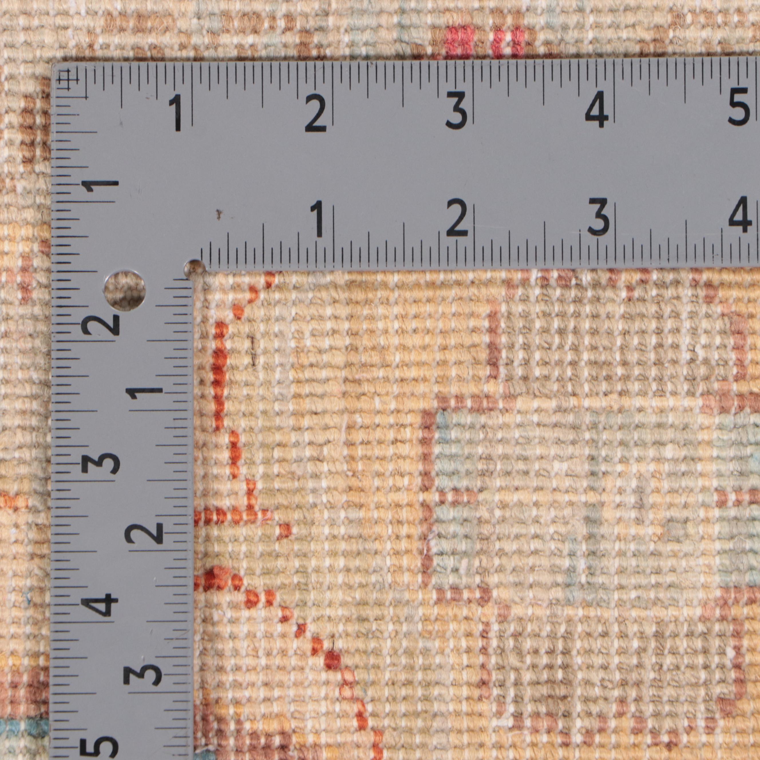 1'8 x 3'6 Hand-Knotted Indo-Turkish Hereke Accent Rug