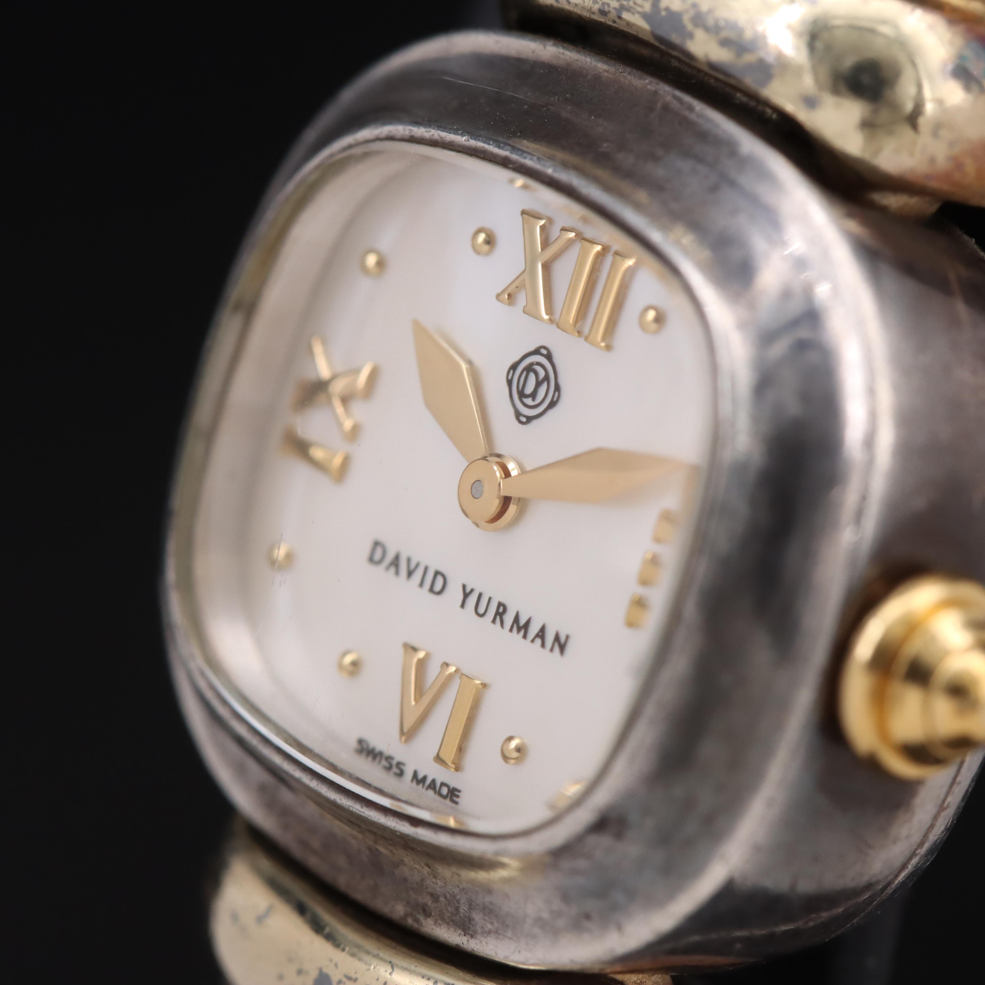 David Yurman Sterling Cable Watch