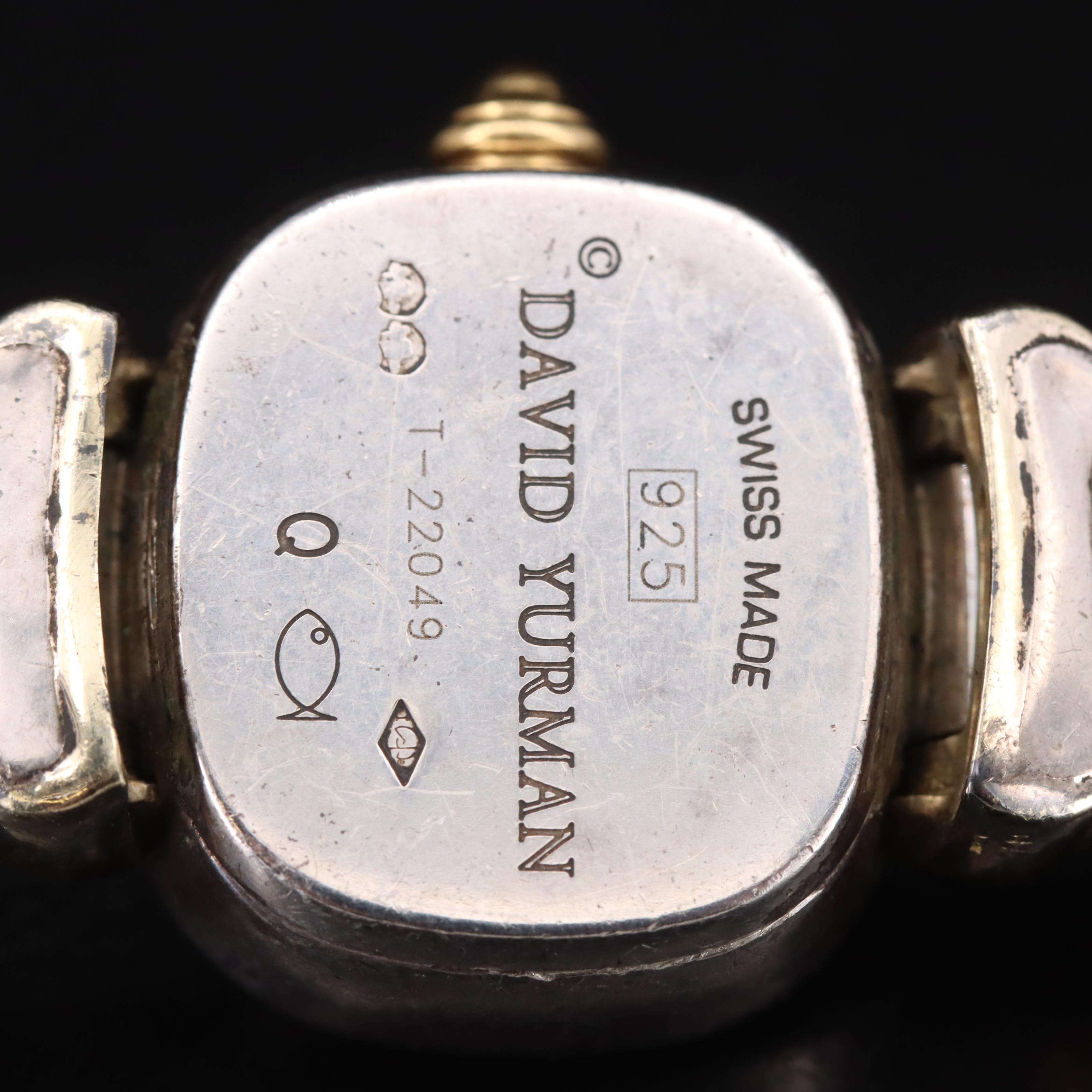 David Yurman Sterling Cable Watch