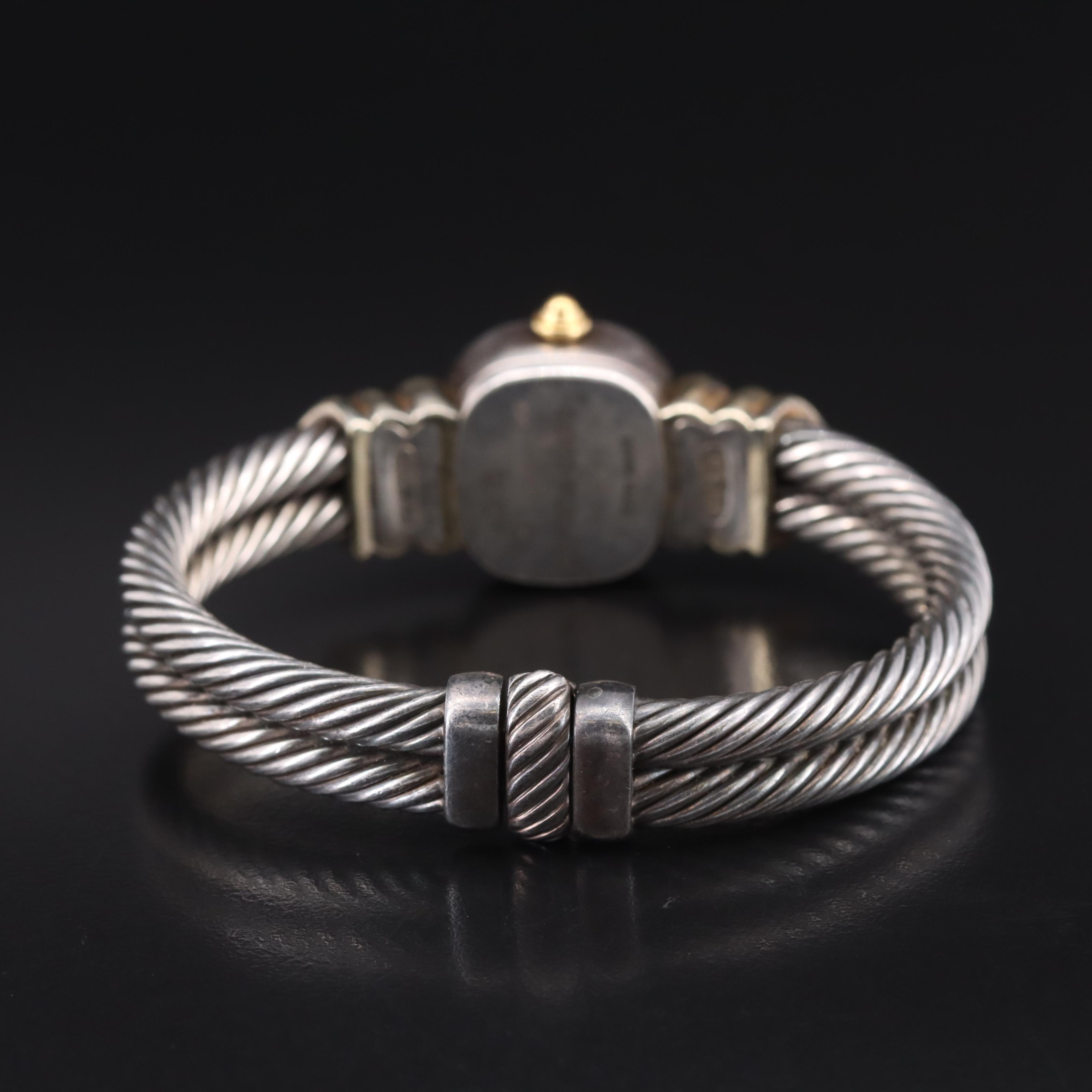 David Yurman Sterling Cable Watch