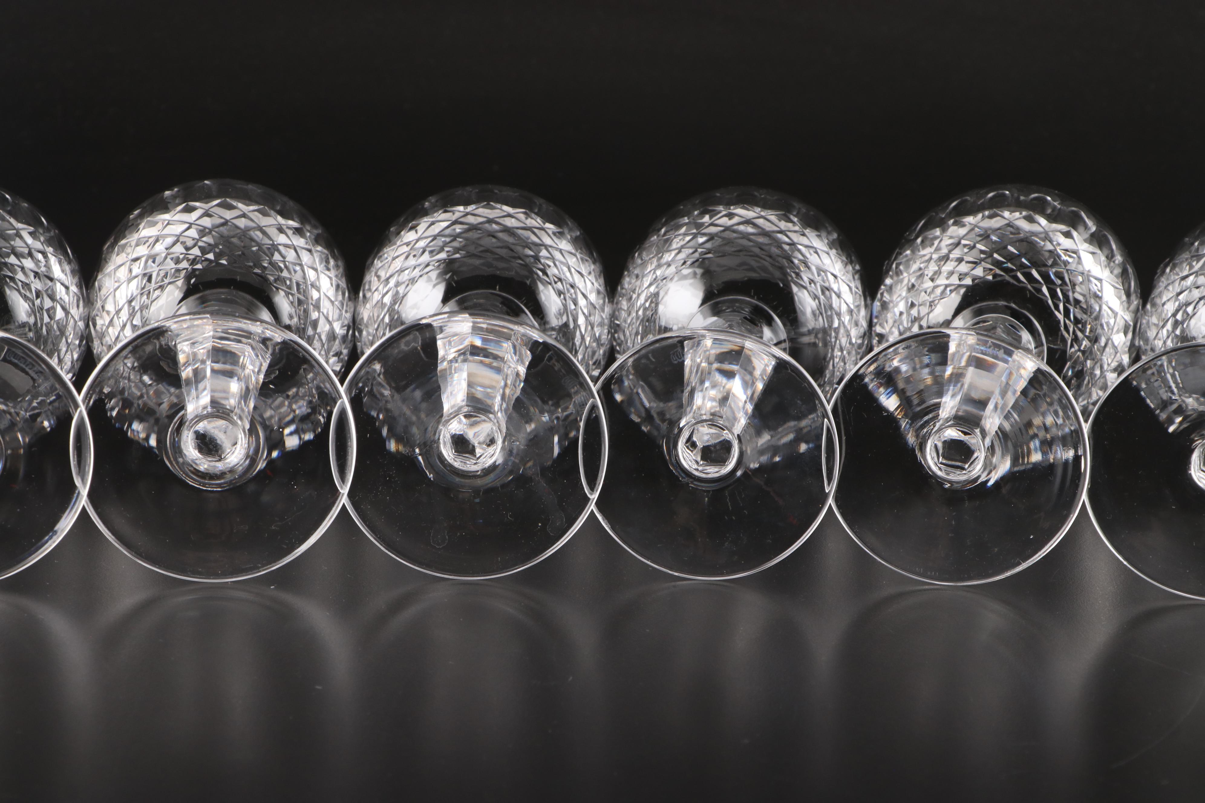 Waterford Crystal "Colleen Short Stem" Hock Glasses