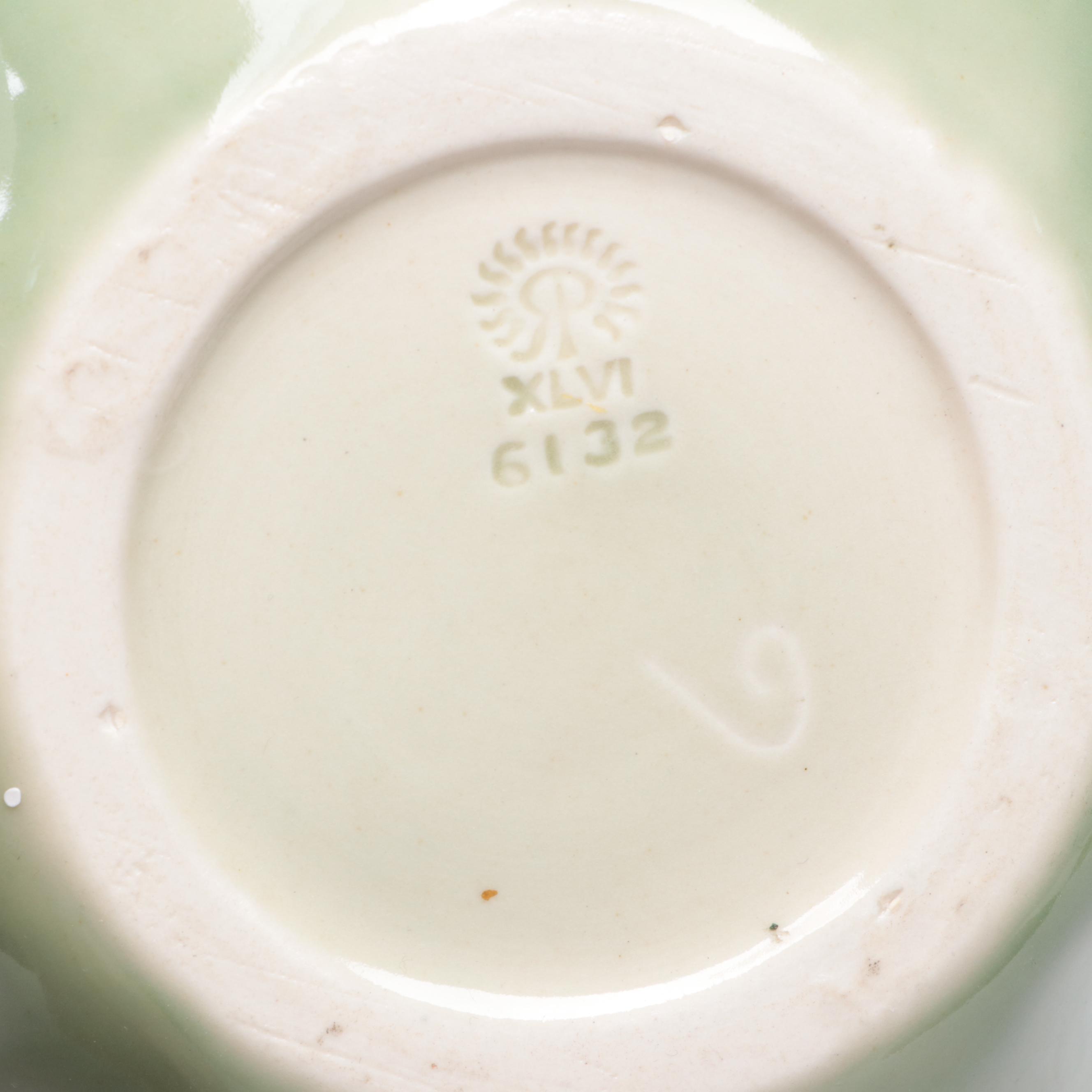 Rookwood Pottery Ceramic Serving Bowls, Spoon Rests and Ashtrays