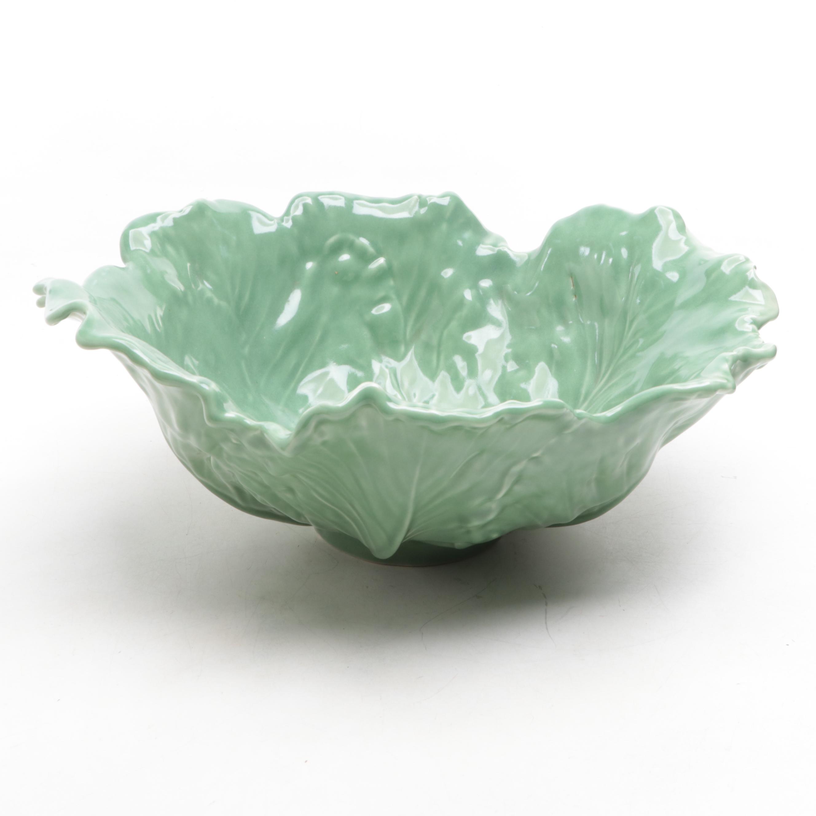 Rookwood Pottery Ceramic Serving Bowls, Spoon Rests and Ashtrays